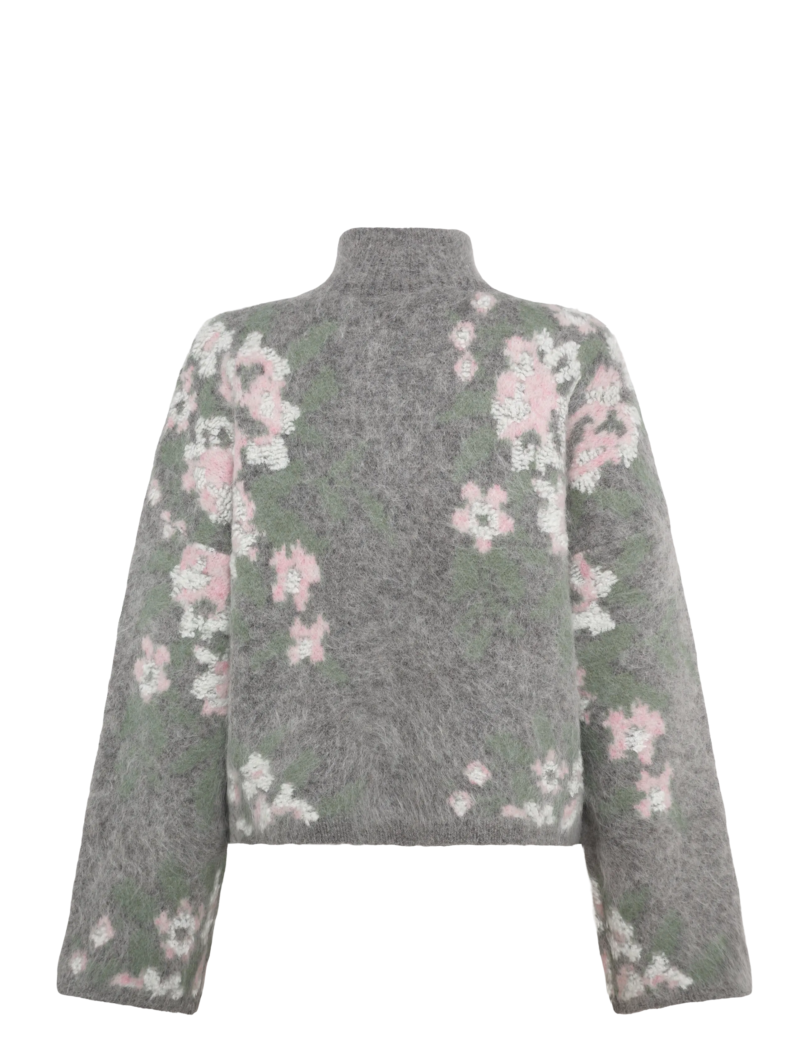 HOLZWEILER - Tine Floral Cardigan - kardiganid - grey mix - 1
