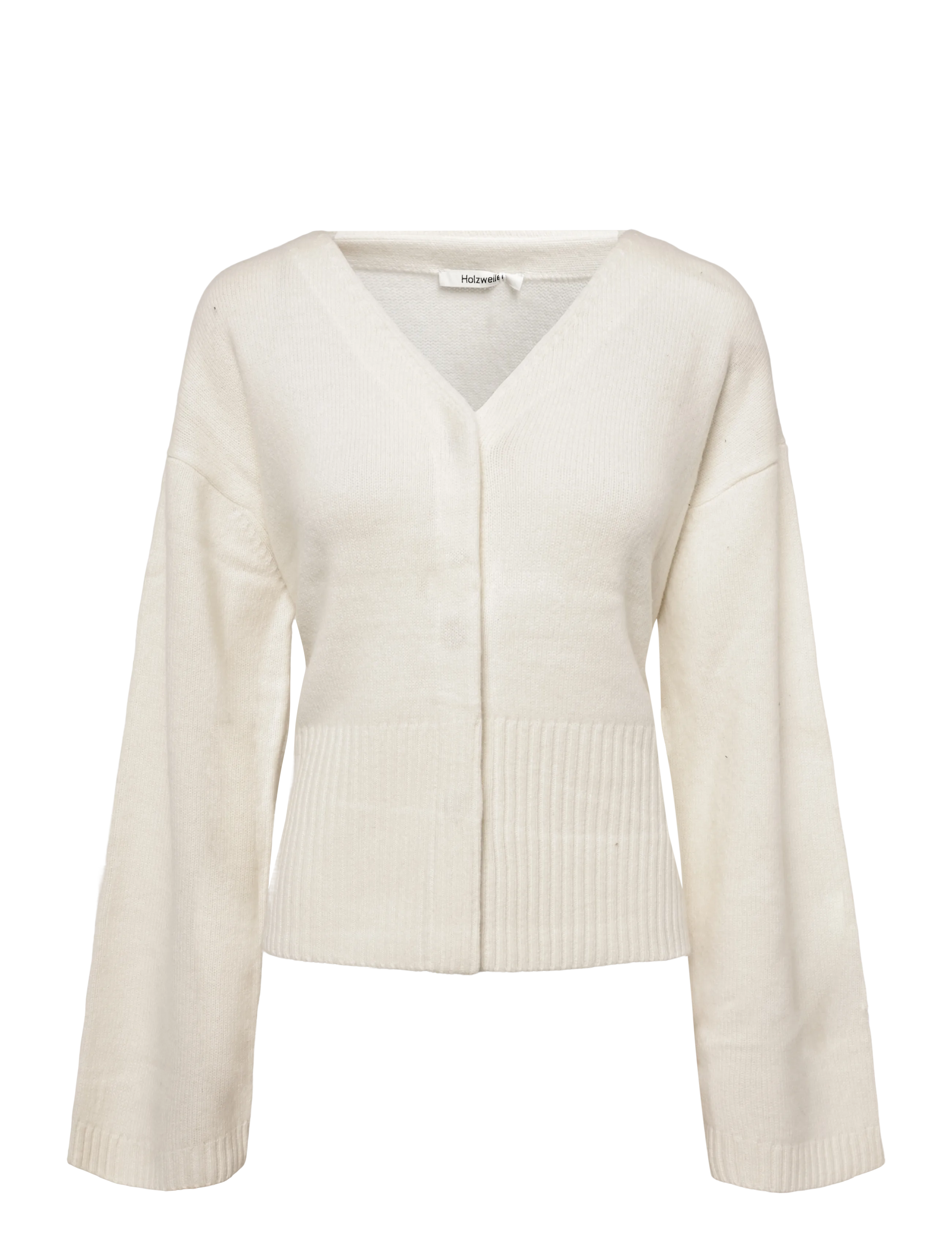HOLZWEILER Mila Wrap Cardigan - Strickmode - ECRU / cream