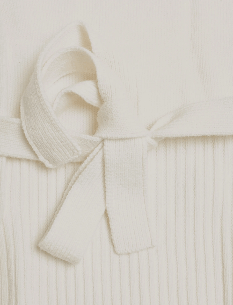 HOLZWEILER - Mila Wrap Cardigan - cardigans - ecru - 2