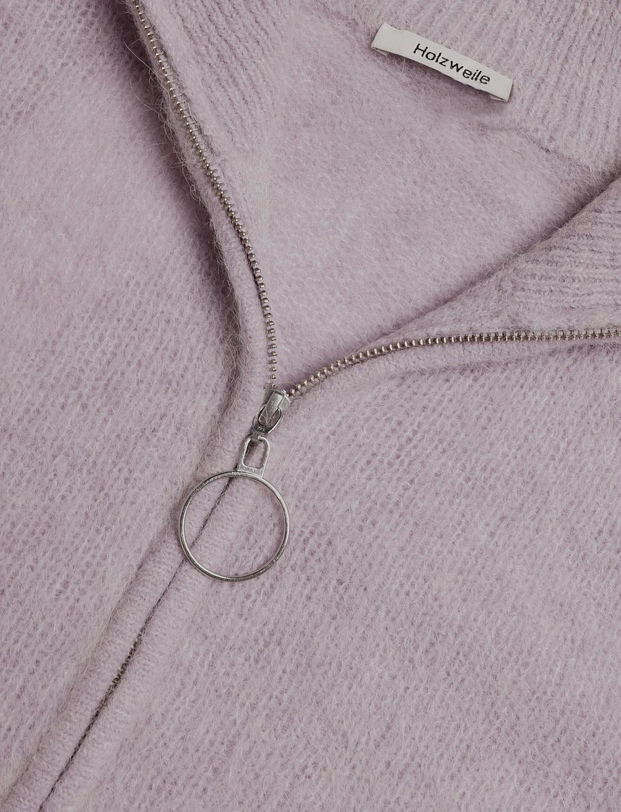HOLZWEILER - Tine Light Cardigan - crop tops - lilac - 2