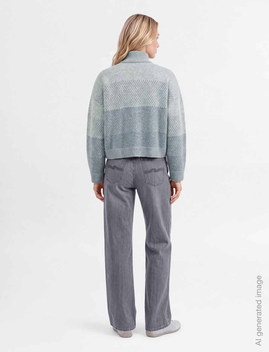HOLZWEILER - Tine Cardigan - strickjacken - lt. blue mix - 4