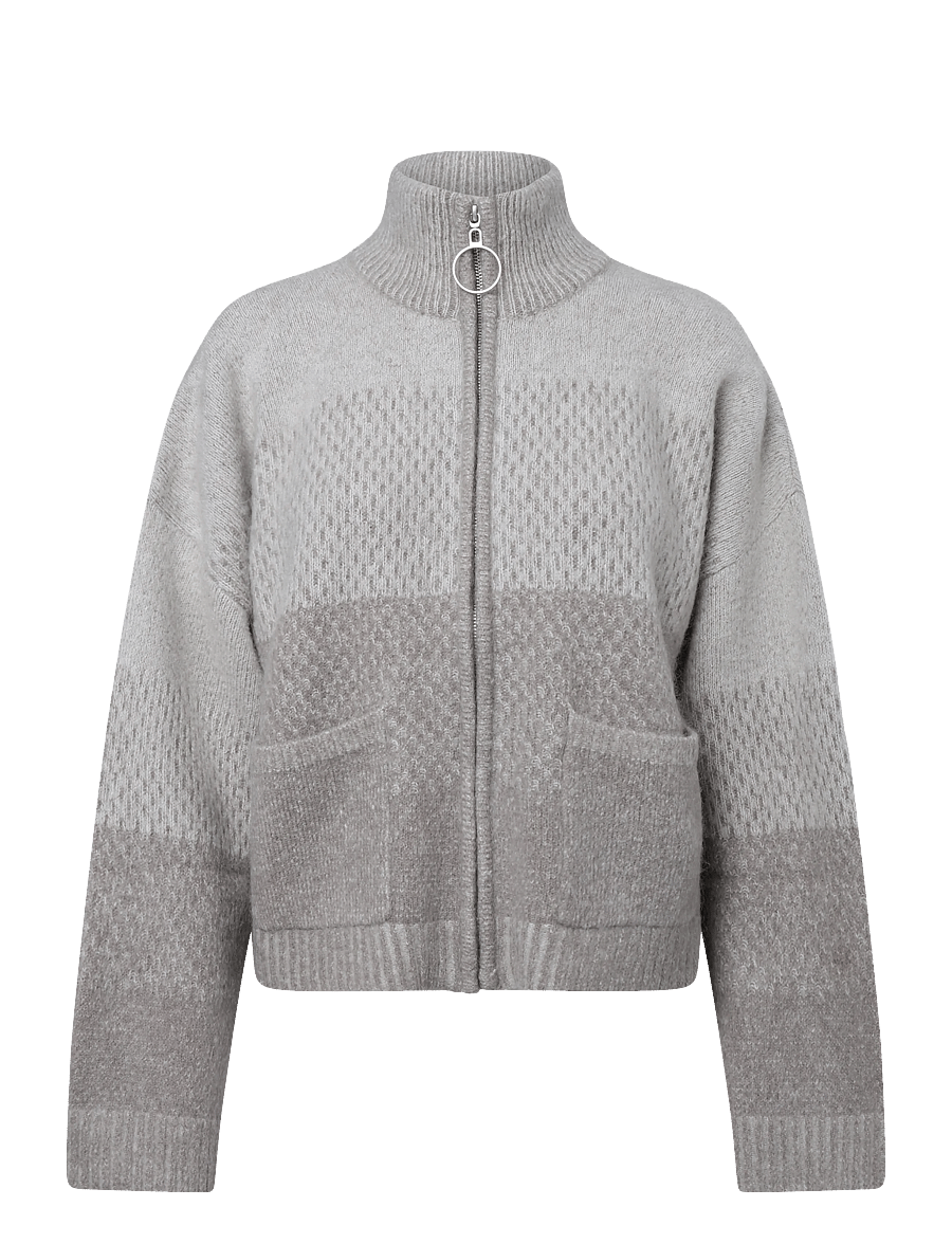 HOLZWEILER - Tine Cardigan - cardigans - taupe mix - 1