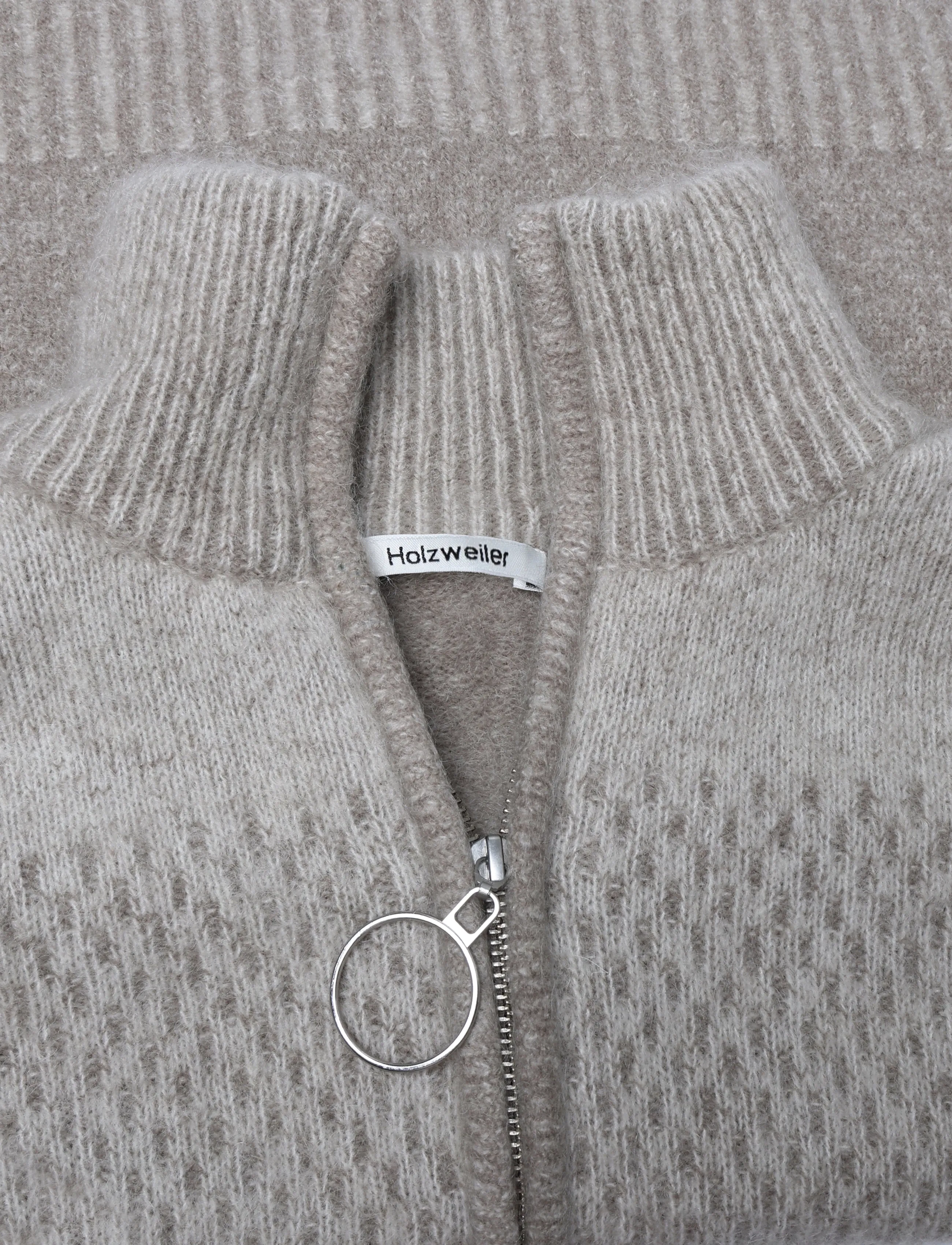 HOLZWEILER - Tine Cardigan - cardigans - taupe mix - 5