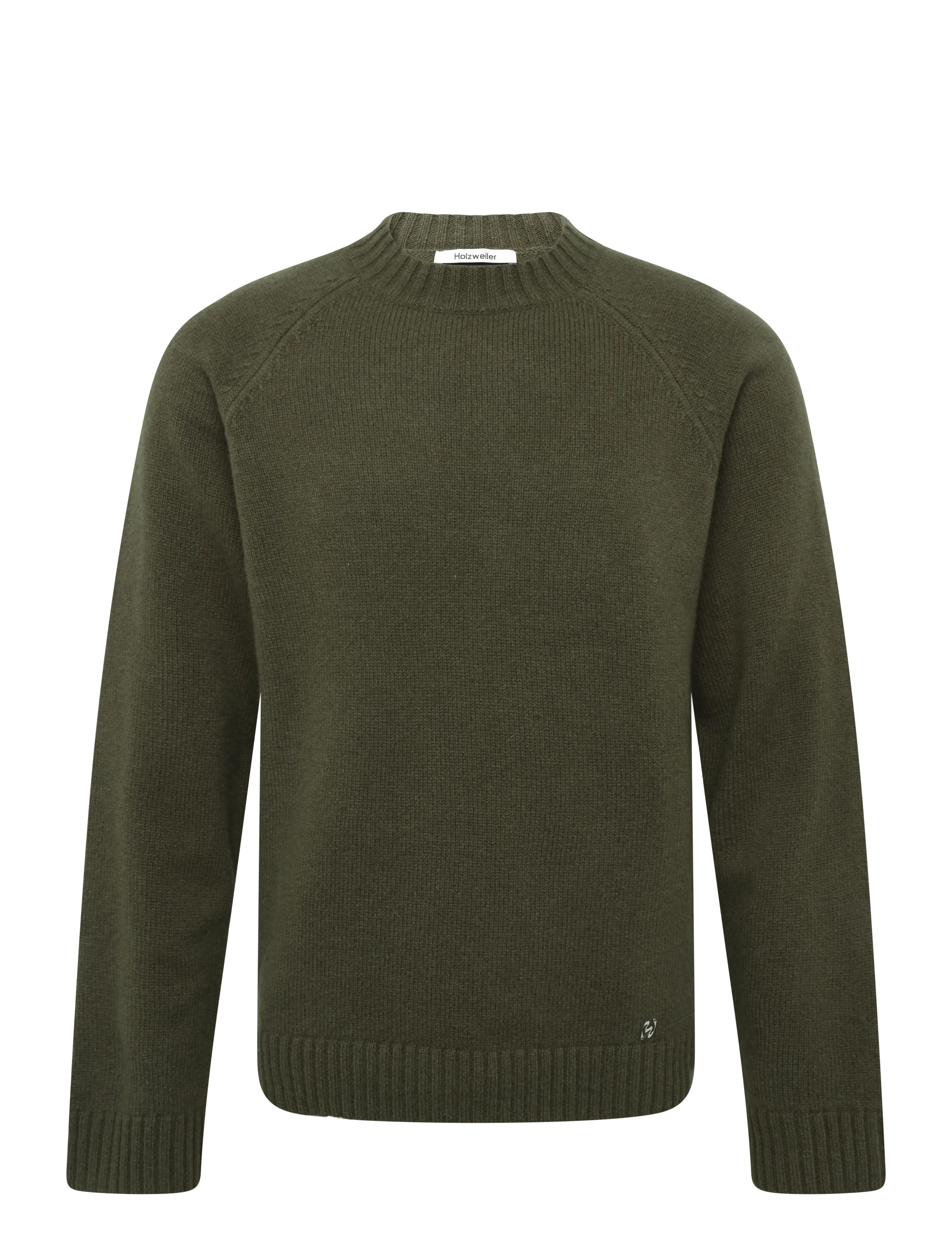 HOLZWEILER Andreas Crewneck Sweater - Round Necks - DK. GREEN / green
