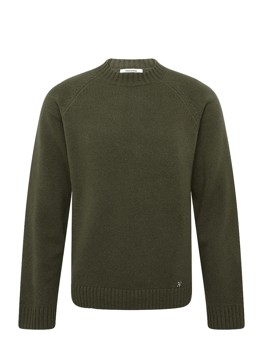 HOLZWEILER - Andreas Crewneck Sweater - round necks - dk. green - 0