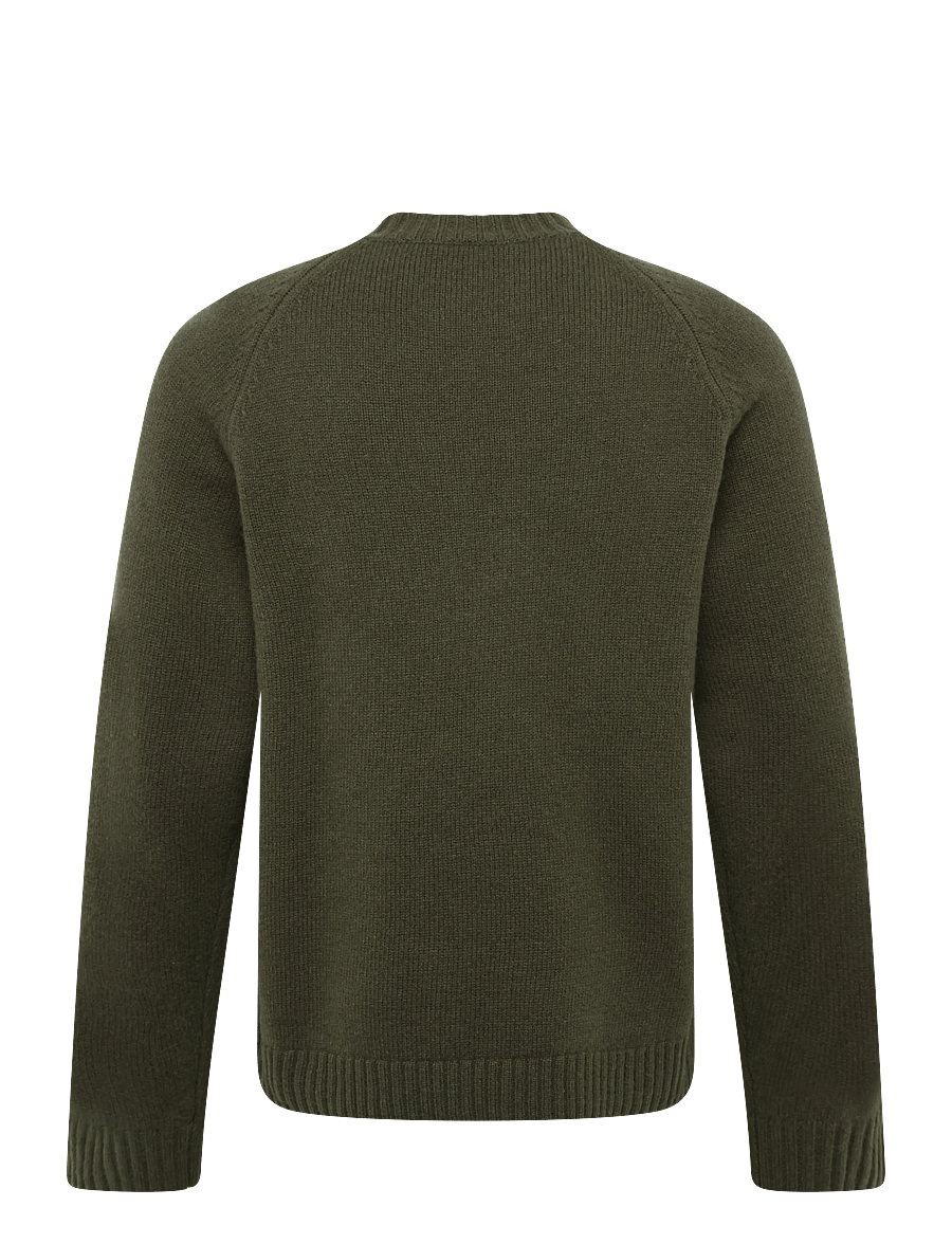 HOLZWEILER - Andreas Crewneck Sweater - round necks - dk. green - 1