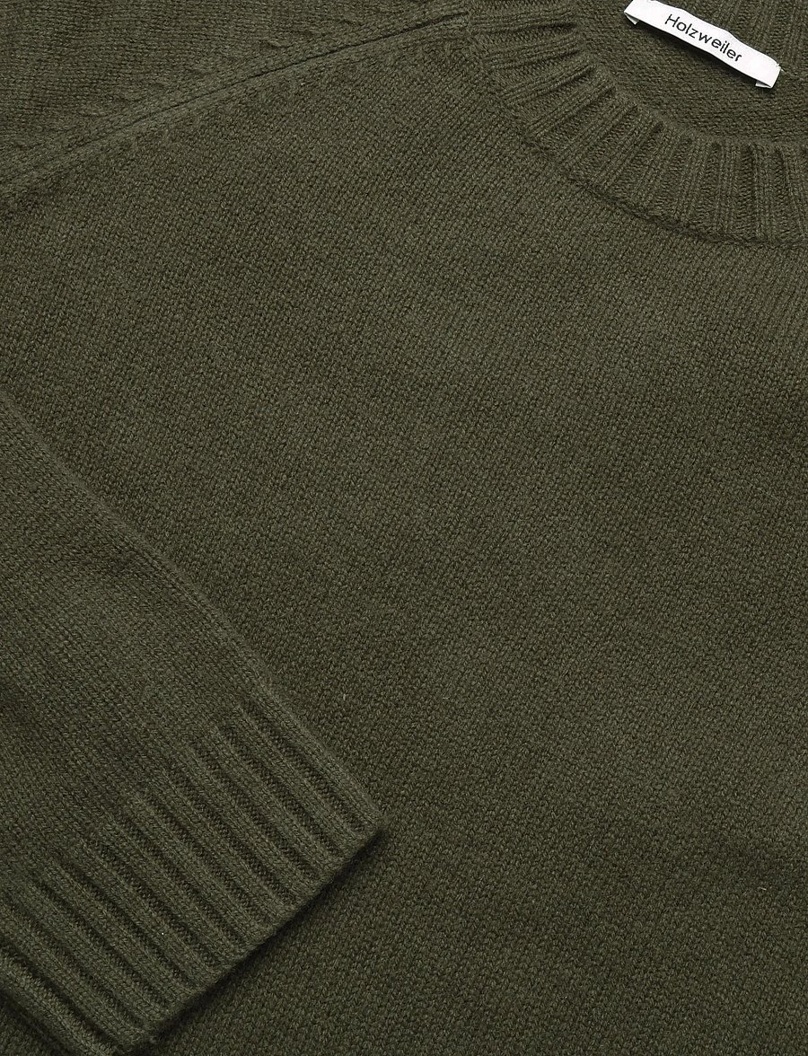 HOLZWEILER - Andreas Crewneck Sweater - round necks - dk. green - 2