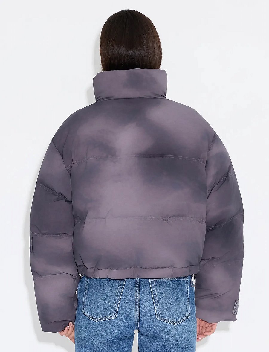 HOLZWEILER - Steilia Print Down Jacket - vinterjakker - purple mix - 3