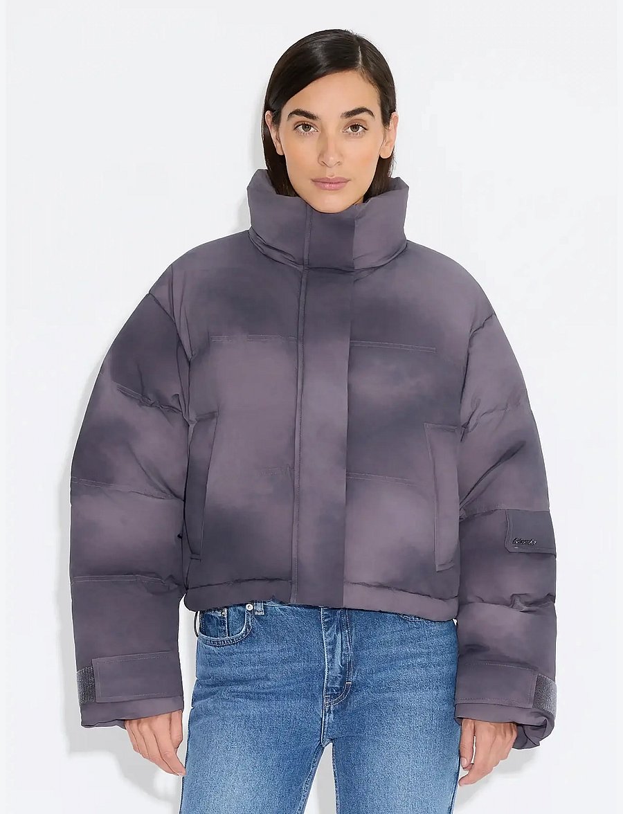 HOLZWEILER - Steilia Print Down Jacket - vinterjakker - purple mix - 4