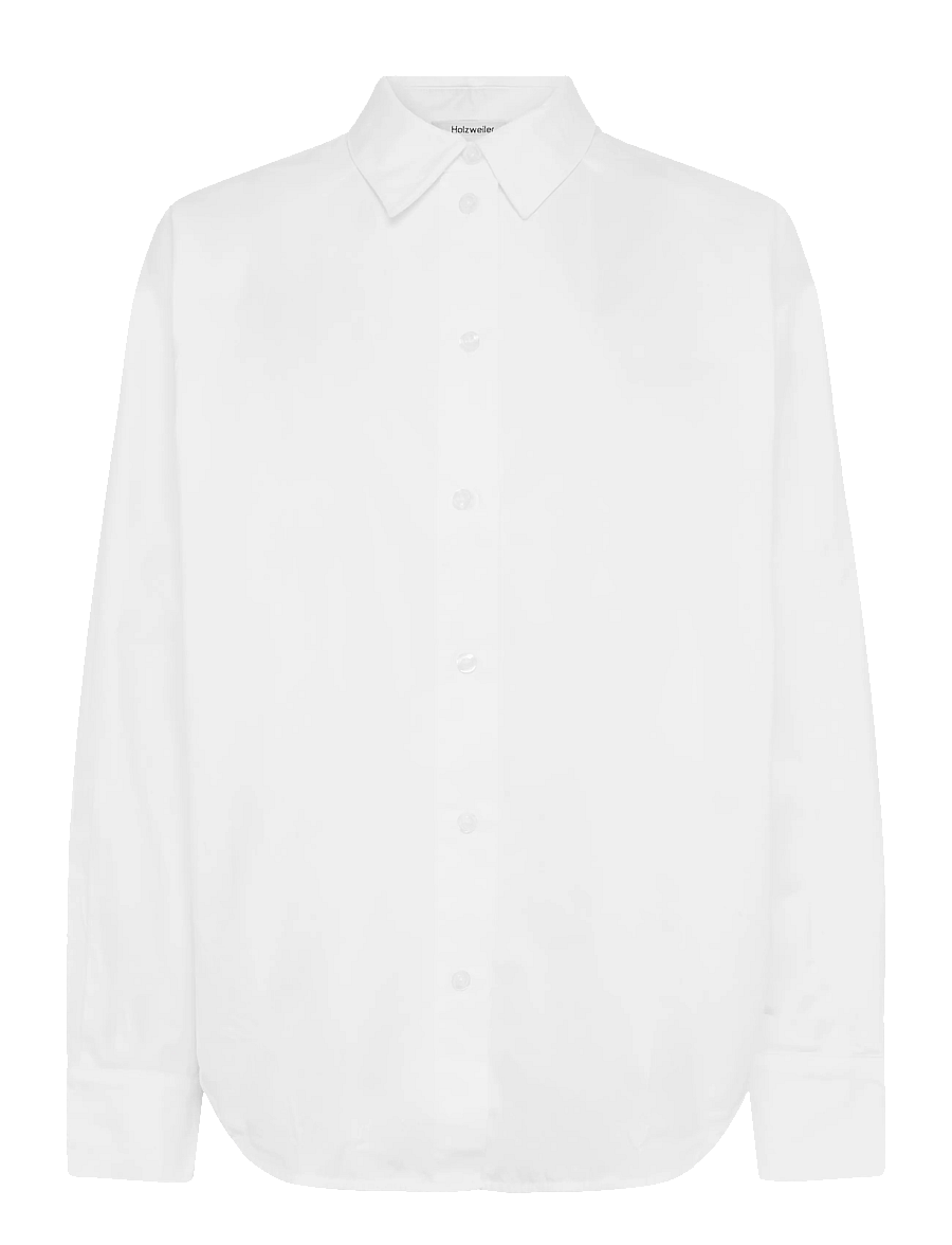 HOLZWEILER - Drew Relaxed Shirt - langärmlige hemden - white - 0