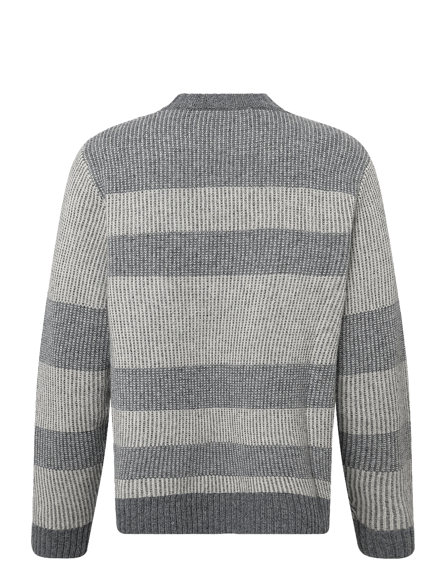 HOLZWEILER - Lev Logo Crewneck Sweater - rundhals - grey mix - 1