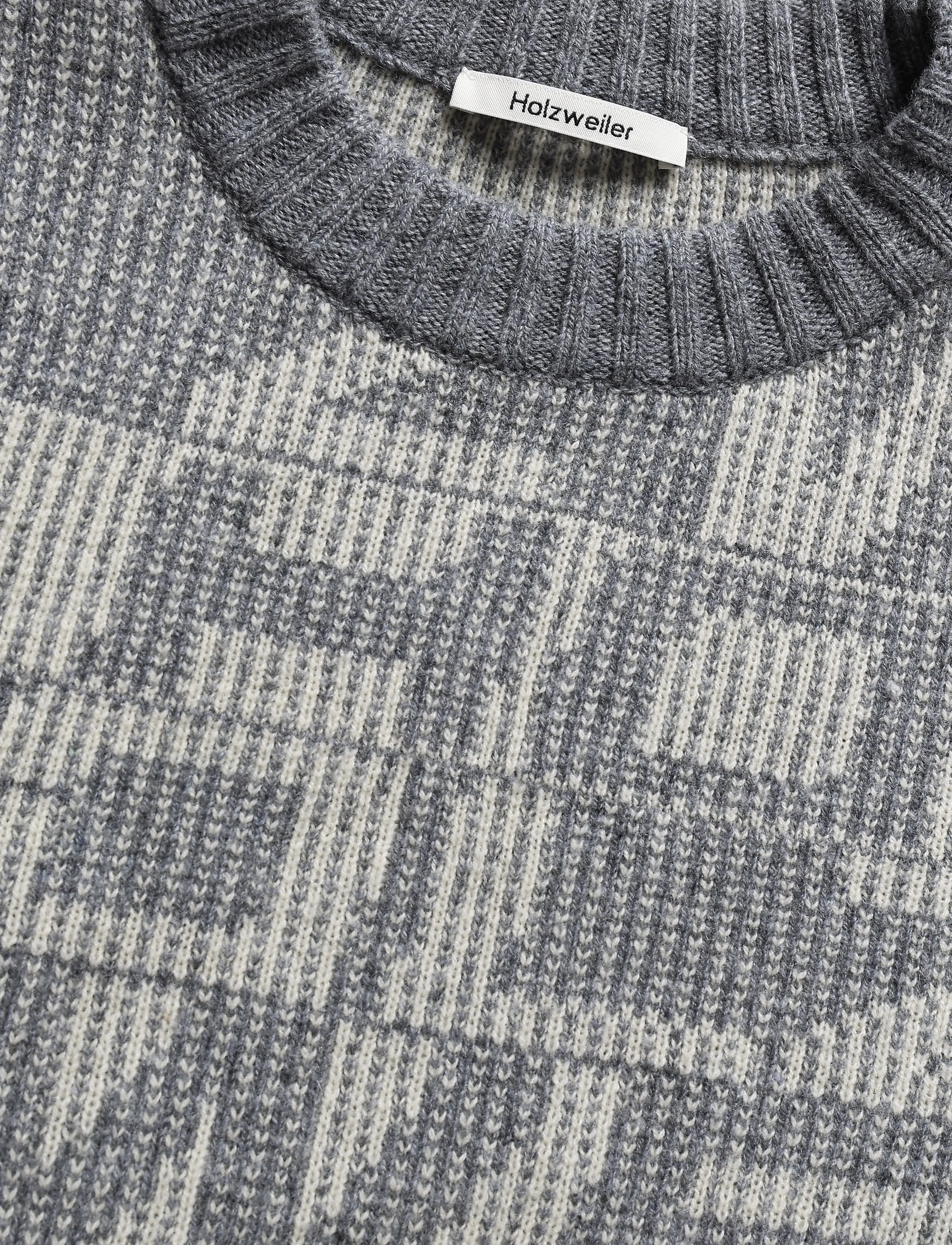 HOLZWEILER - Lev Logo Crewneck Sweater - rundhals - grey mix - 2