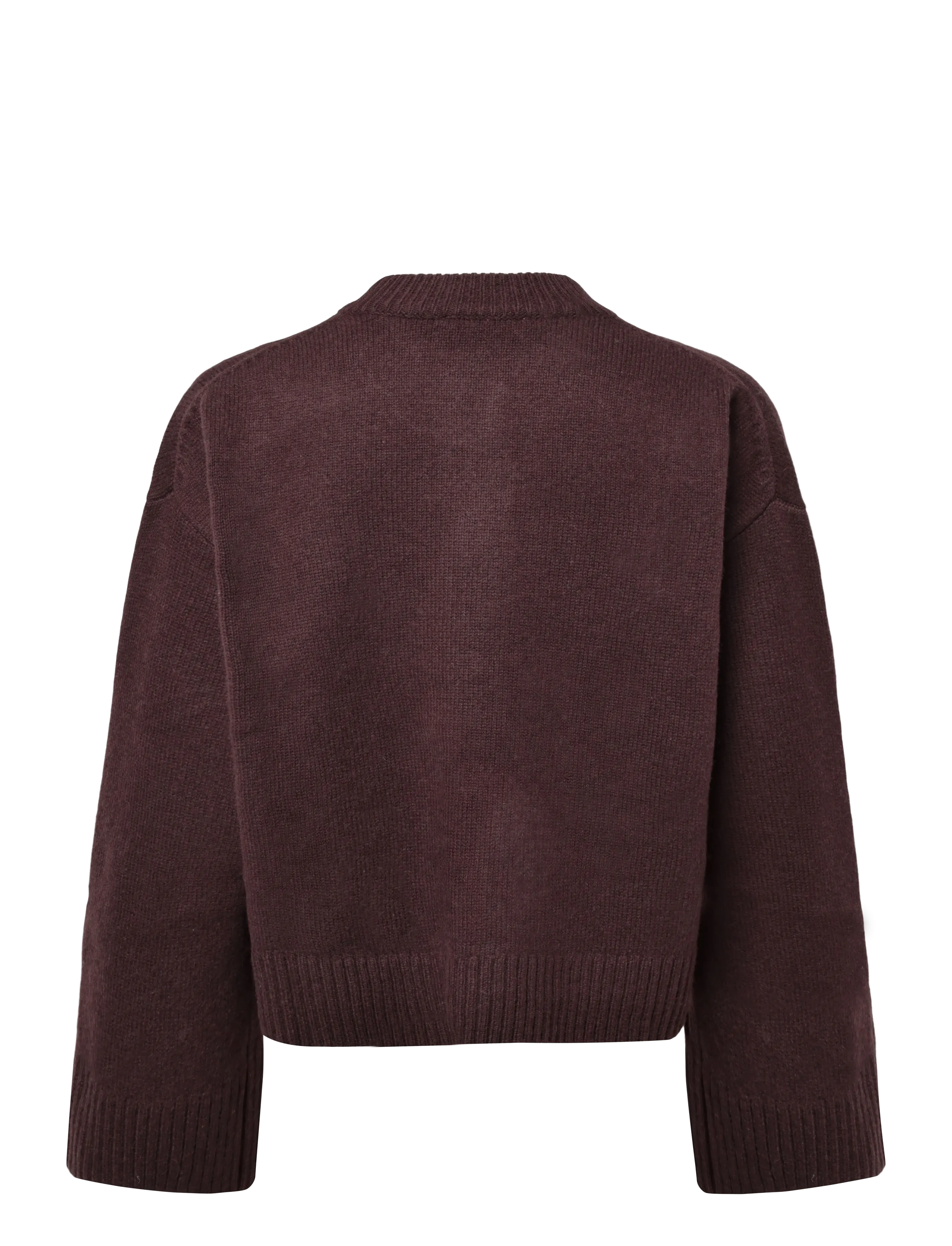 HOLZWEILER - Julia Wide Cardigan - strickjacken - burgundy - 1
