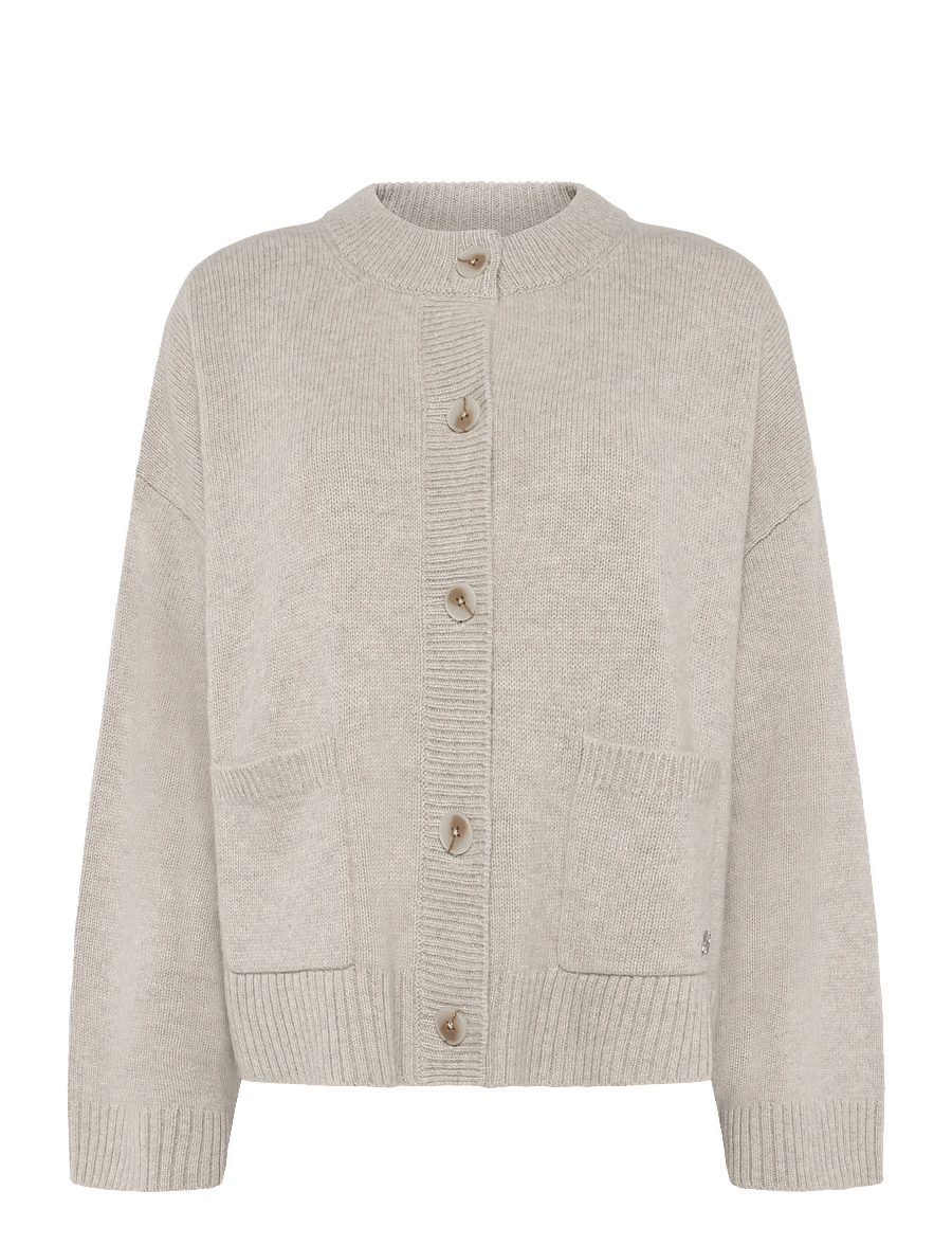 HOLZWEILER - Julia Wide Cardigan - villased jakid - ecru mix - 0