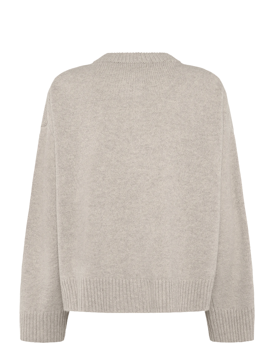 HOLZWEILER - Julia Wide Cardigan - villased jakid - ecru mix - 1