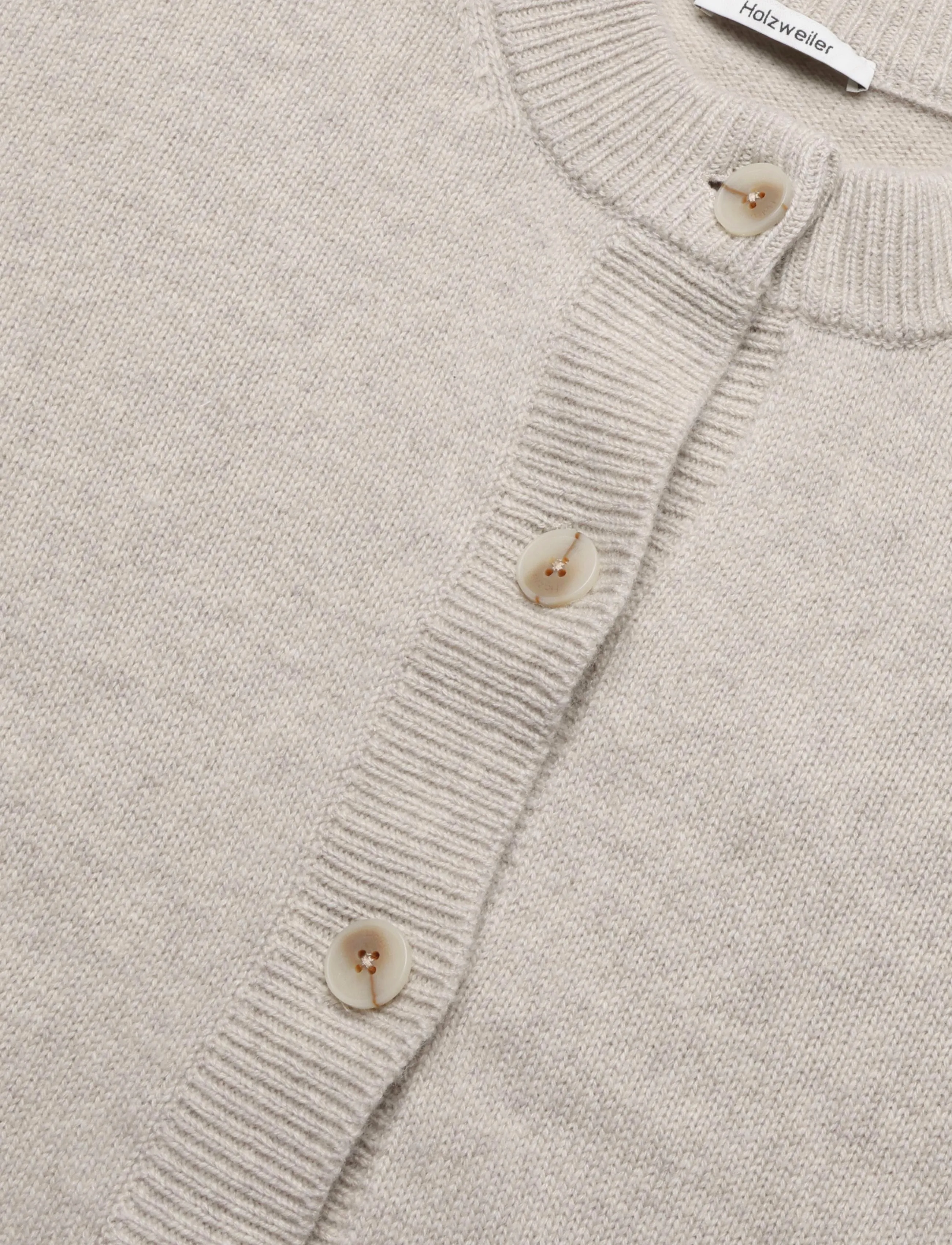 HOLZWEILER - Julia Wide Cardigan - villased jakid - ecru mix - 2