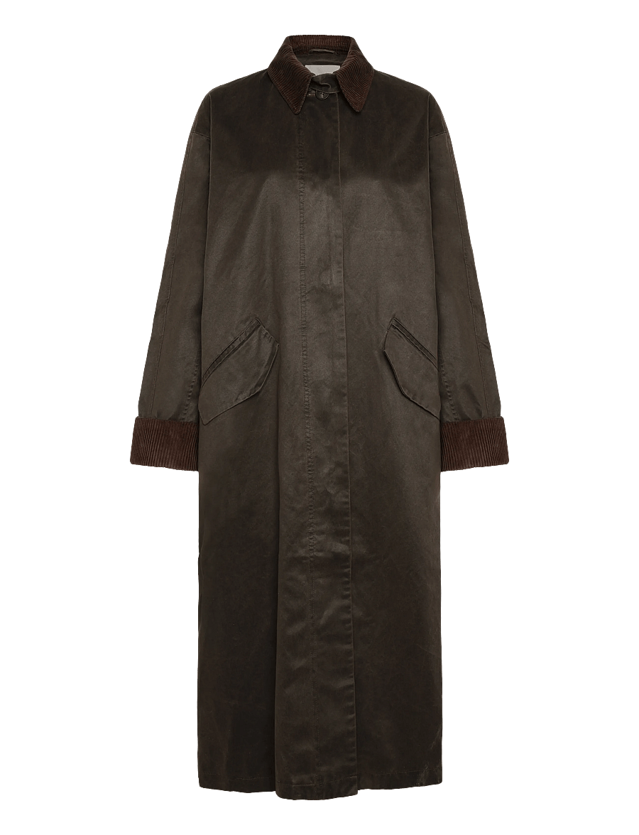 HOLZWEILER - Debbi Coat - tunna kappor - brown - 0