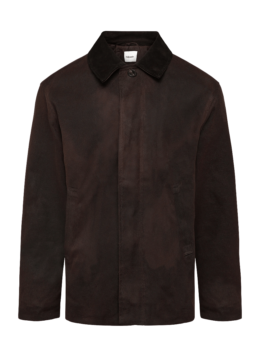 HOLZWEILER - Danni Jacket - efterårsjakker - dk. brown - 0