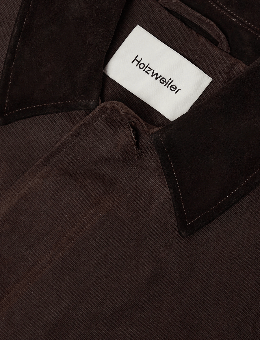 HOLZWEILER - Danni Jacket - efterårsjakker - dk. brown - 2