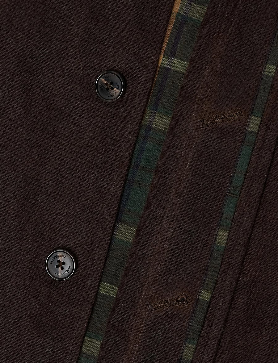 HOLZWEILER - Danni Jacket - efterårsjakker - dk. brown - 5