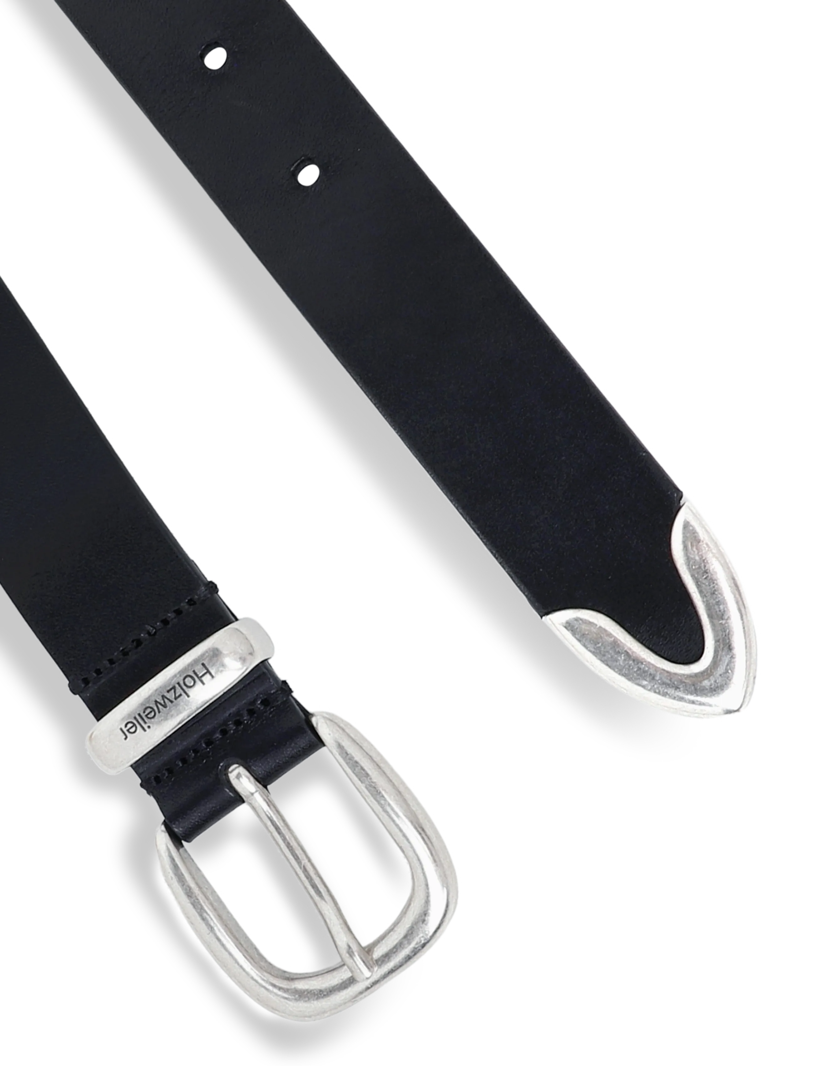 HOLZWEILER - Sanne Leather Belt - ledergürtel - black - 1