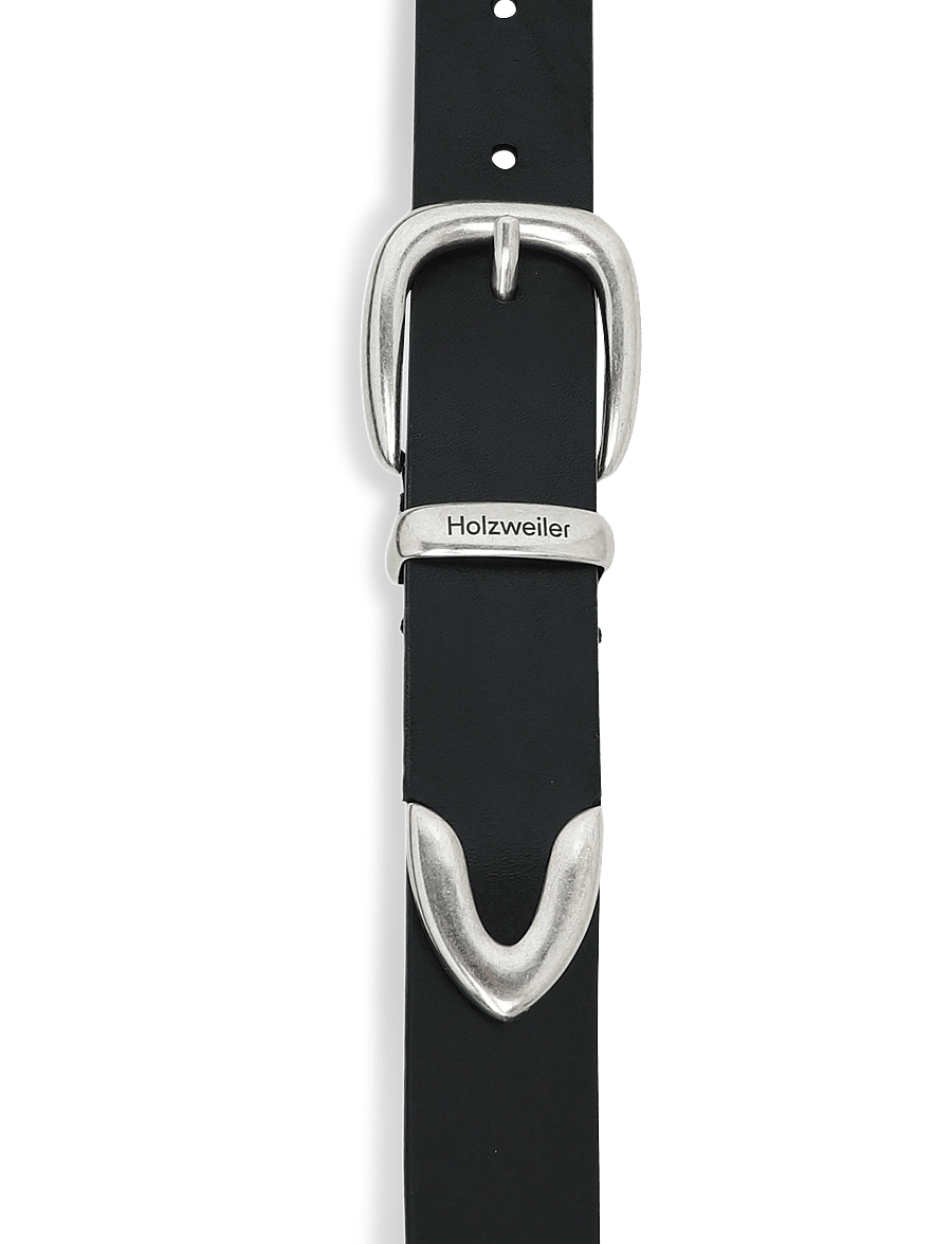 HOLZWEILER - Sanne Leather Belt - ledergürtel - black - 2