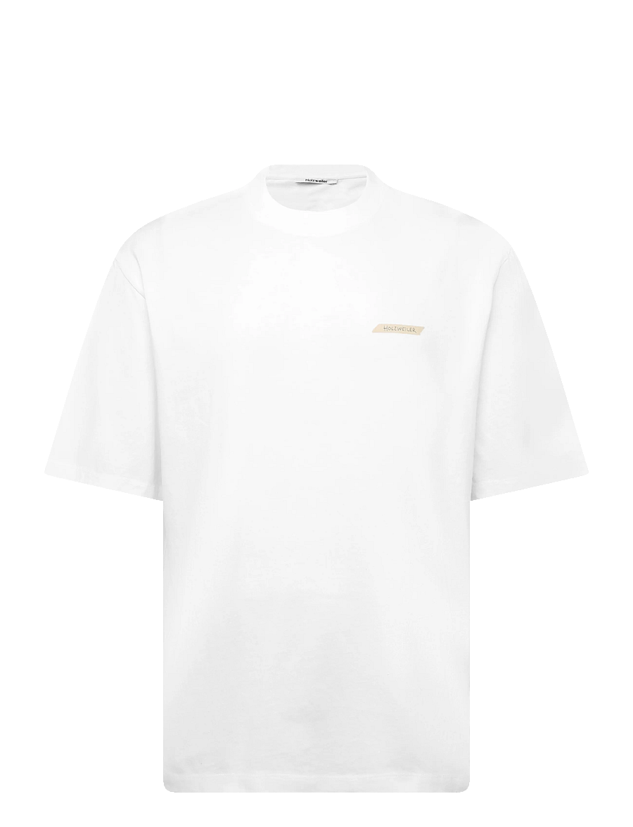 HOLZWEILER - Ranger Pickle Tee - kortærmede t-shirts - bright white - 0
