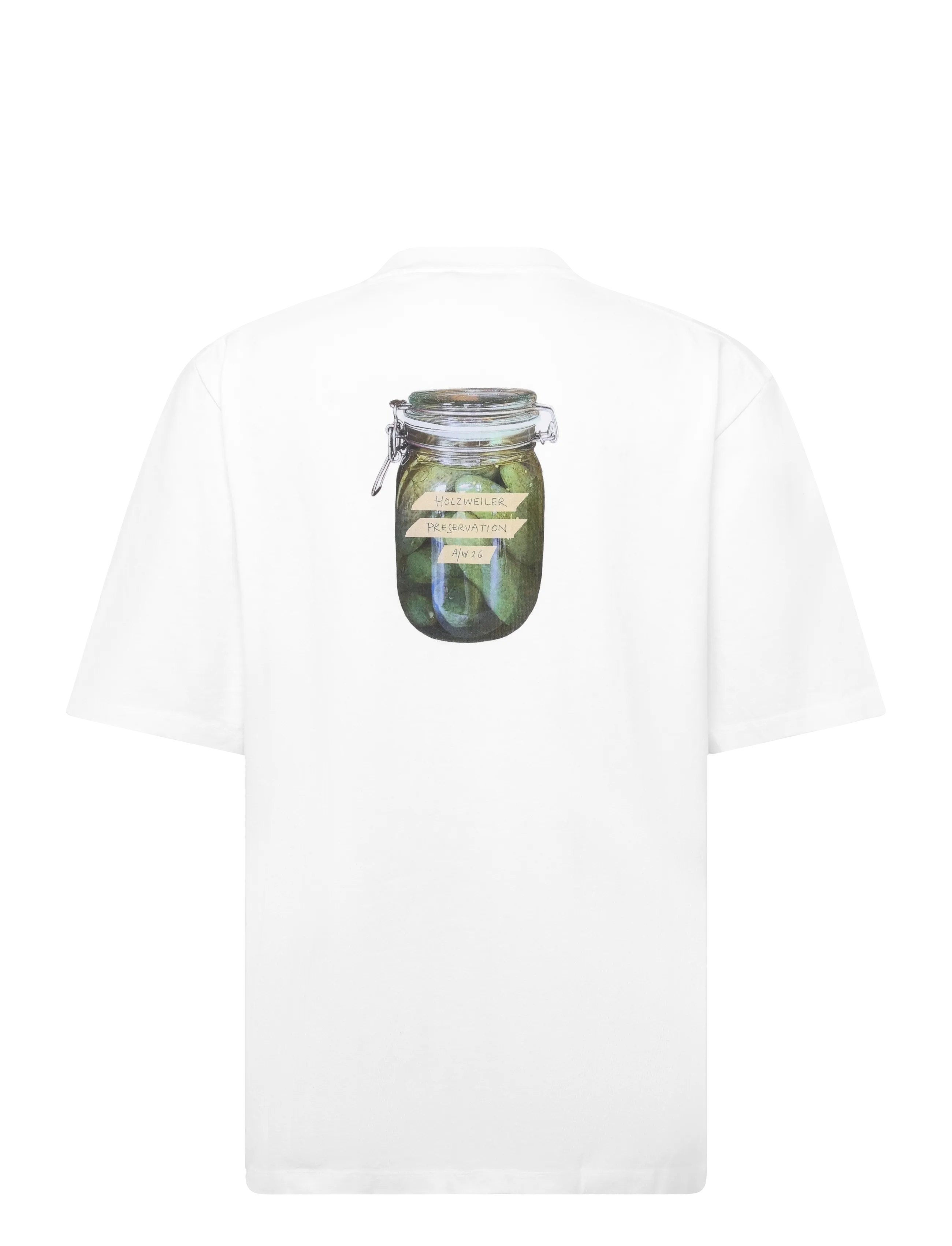HOLZWEILER - Ranger Pickle Tee - kortærmede t-shirts - bright white - 1