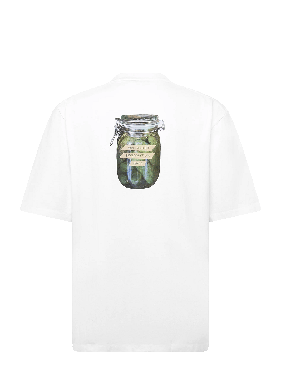 HOLZWEILER - Ranger Pickle Tee - kortærmede t-shirts - bright white - 1