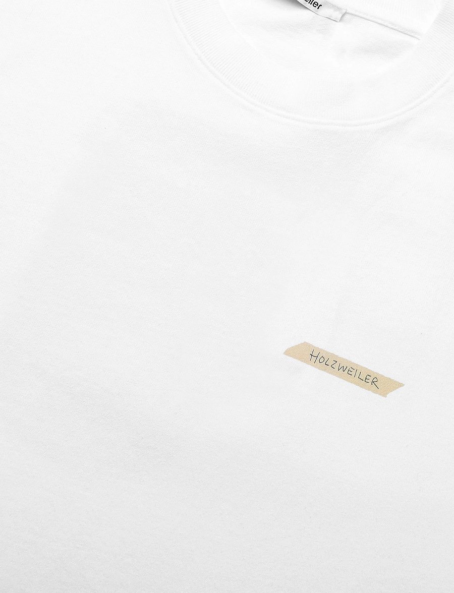 HOLZWEILER - Ranger Pickle Tee - kortærmede t-shirts - bright white - 2