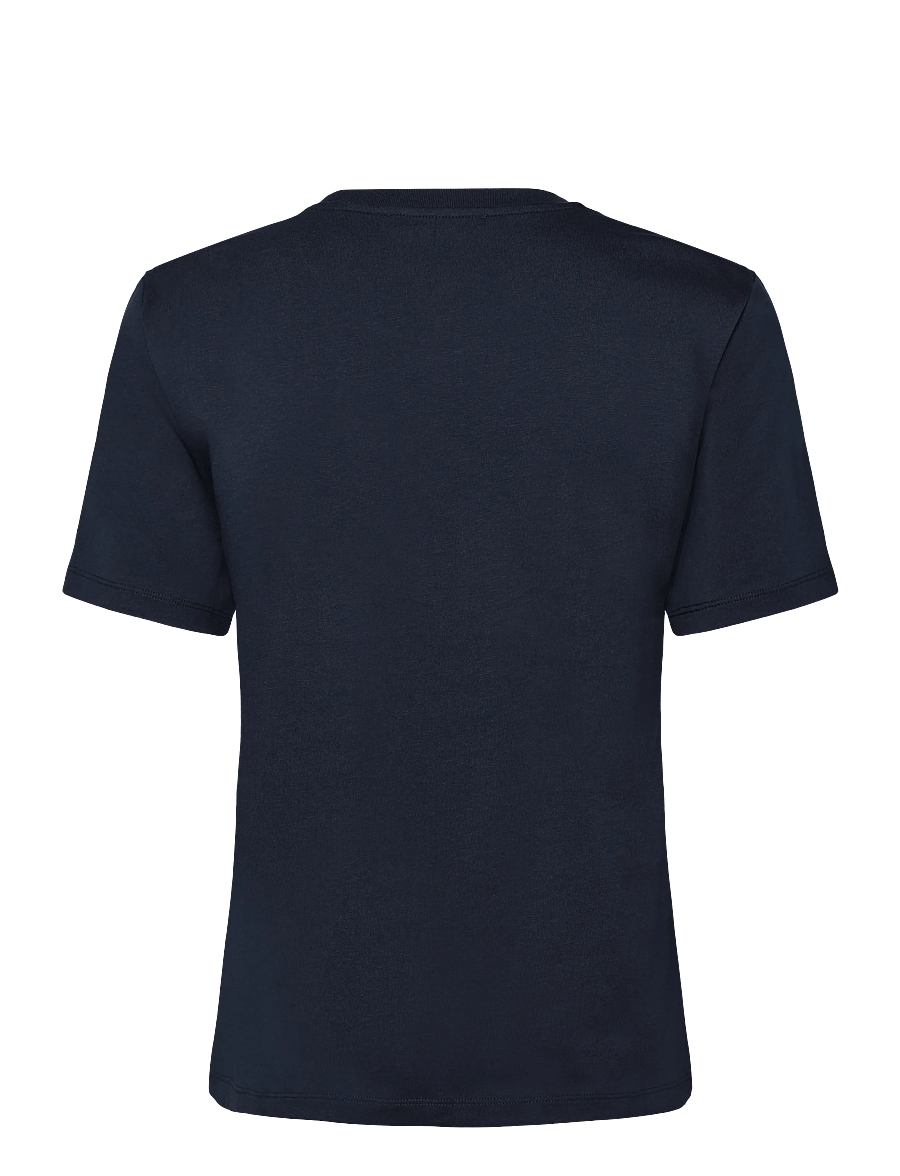 HOLZWEILER - Anja Embroidery Tee - t-särgid - navy - 1