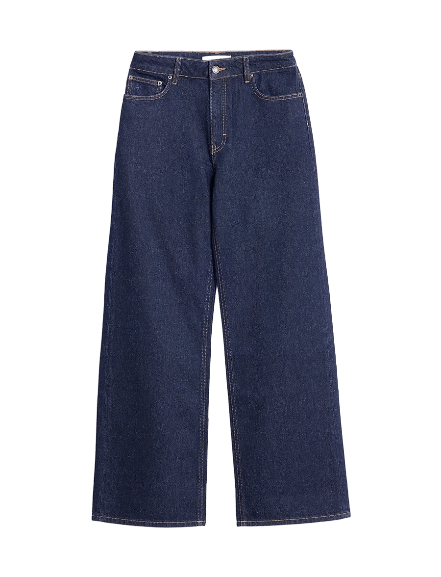 HOLZWEILER - Linden Wide Jeans - vida jeans - dk. blue - 0