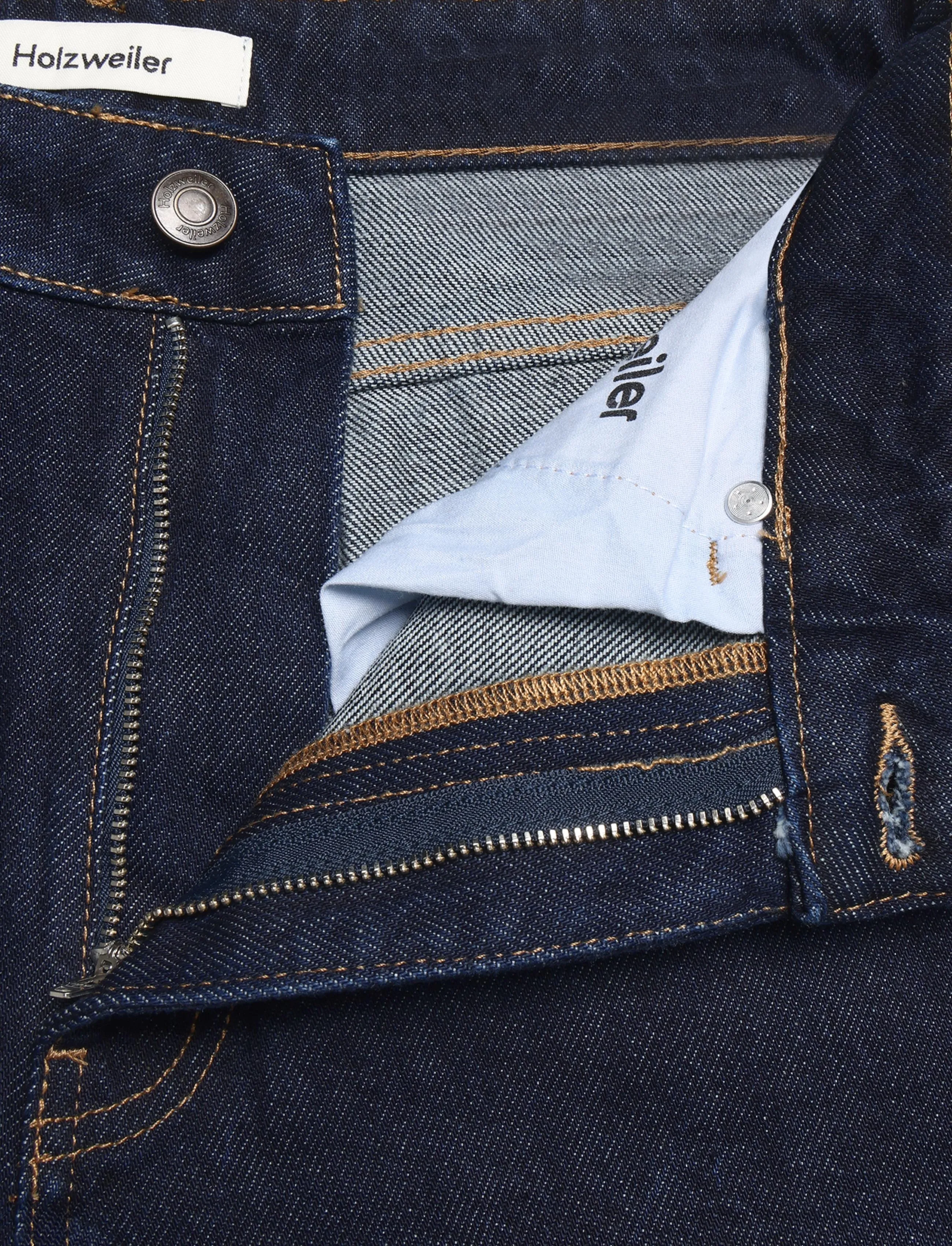 HOLZWEILER - Linden Wide Jeans - hosen mit weitem bein - dk. blue - 3