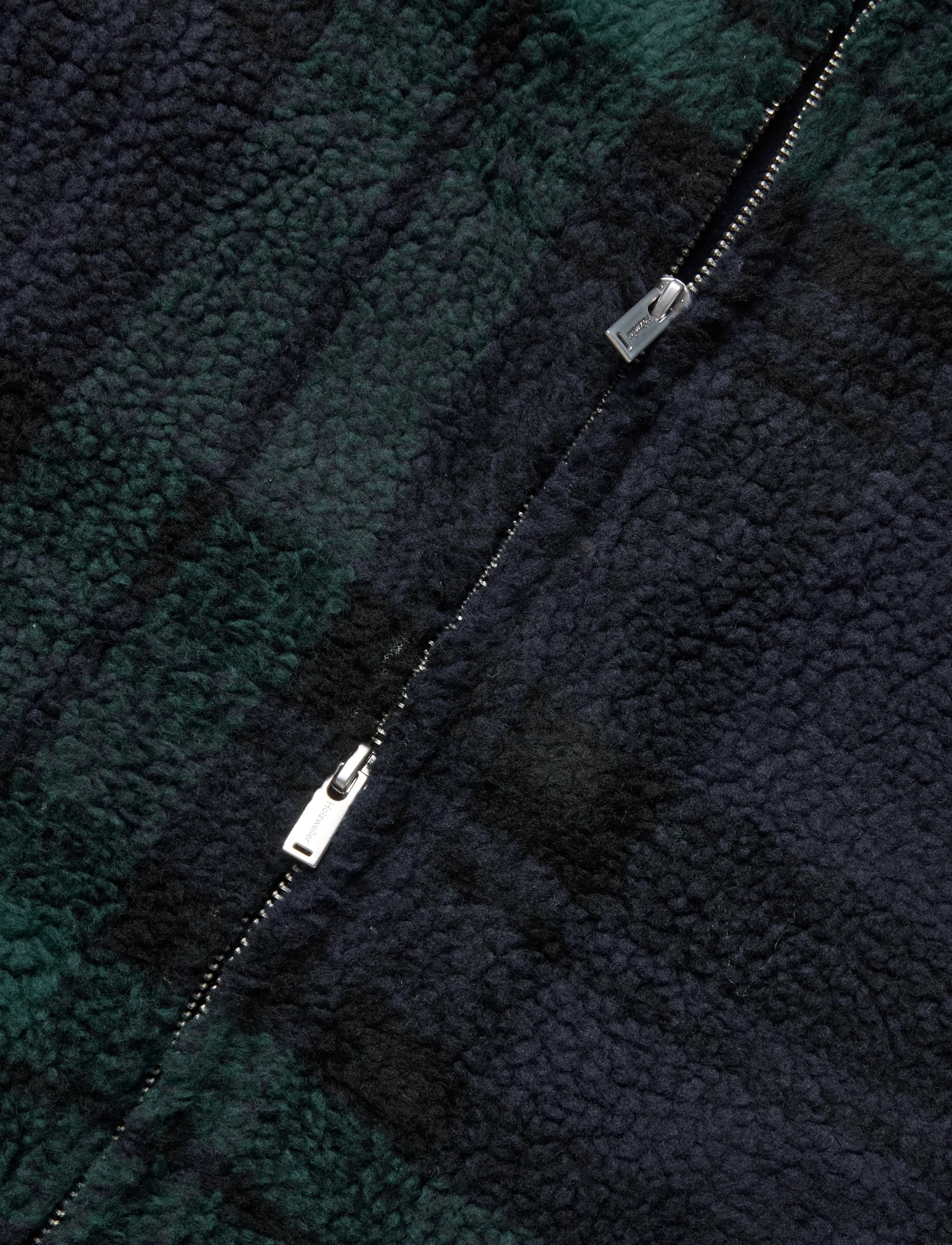 HOLZWEILER - Elix Fleece Overshirt - Überhemden - navy check - 3