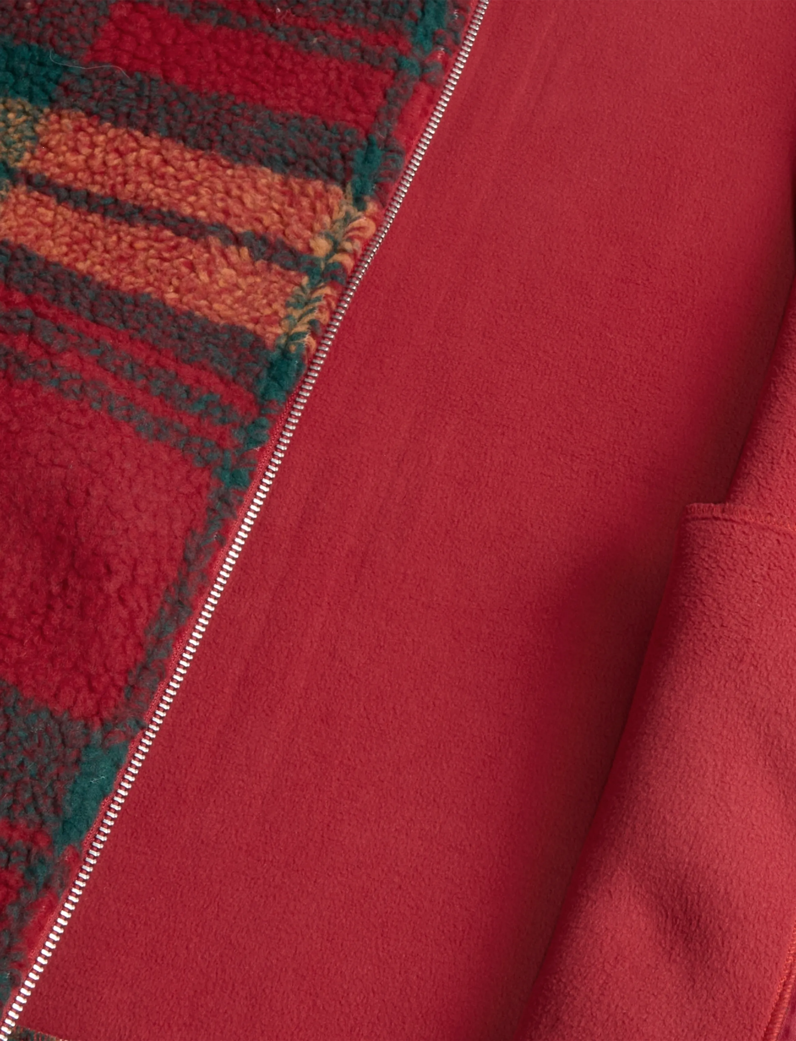 HOLZWEILER - Ellie Fleece Jacket - red check - 4