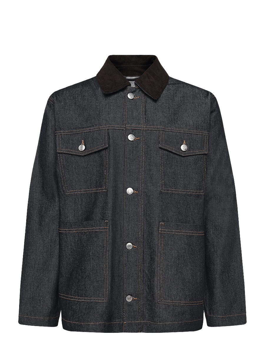 HOLZWEILER - Danni Denim Jacket - unlined denim jackets - dk. blue - 0