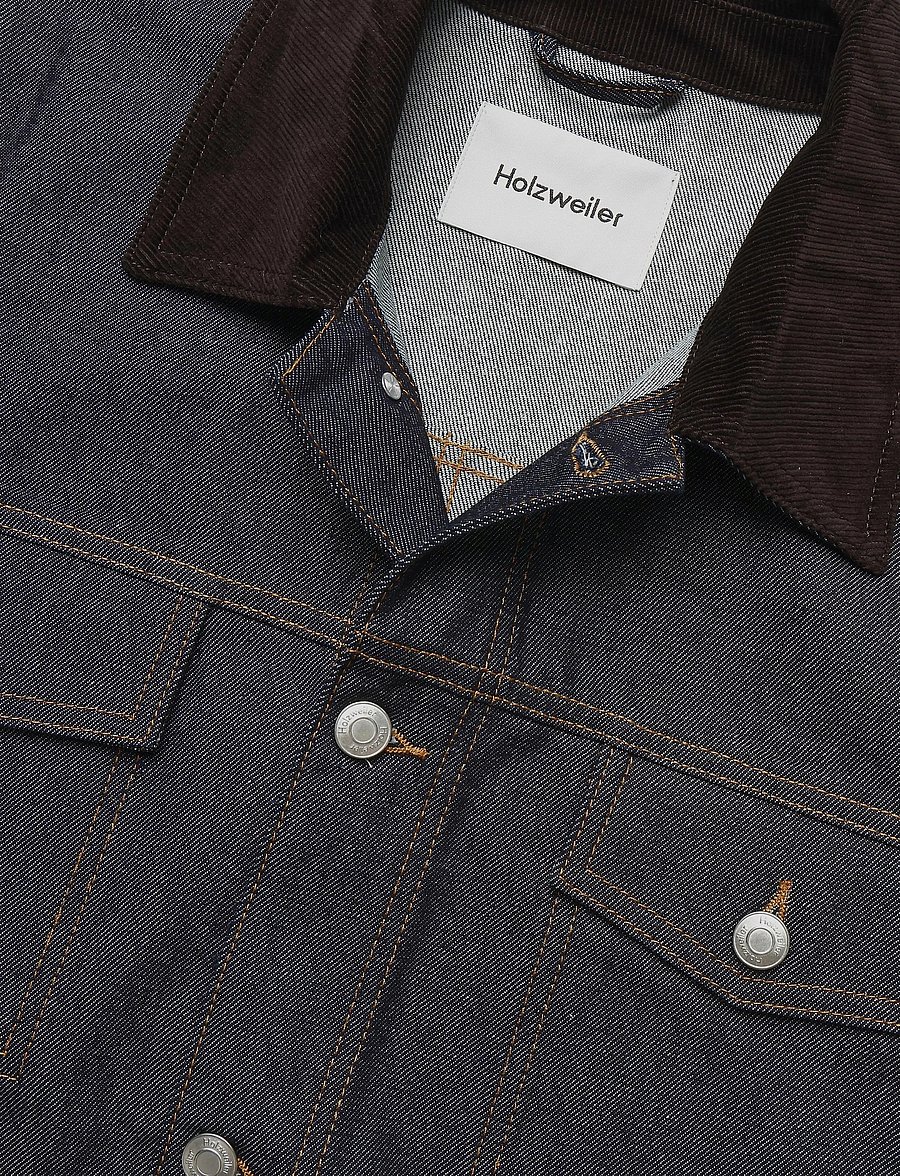 HOLZWEILER - Danni Denim Jacket - unlined denim jackets - dk. blue - 2