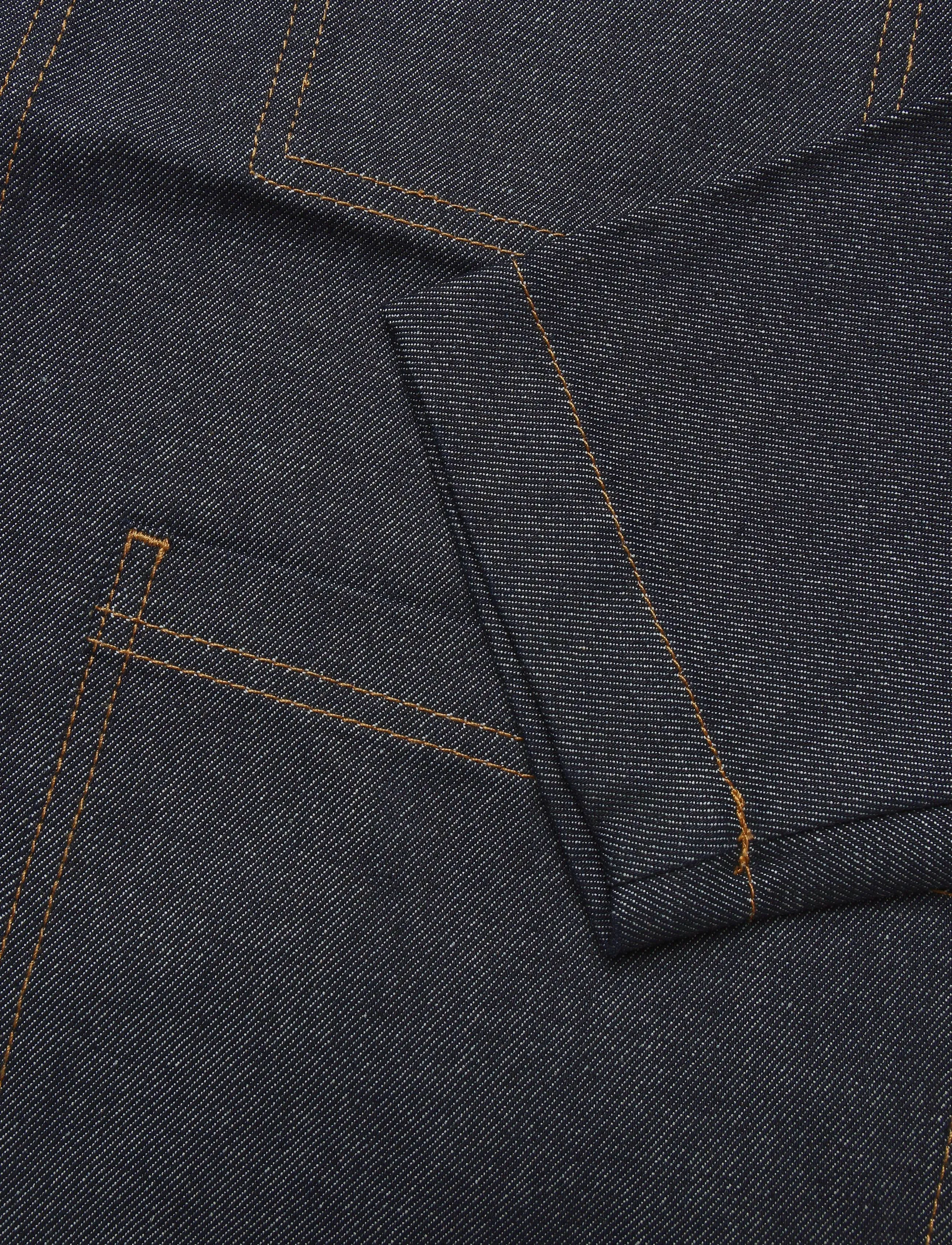 HOLZWEILER - Danni Denim Jacket - unlined denim jackets - dk. blue - 3