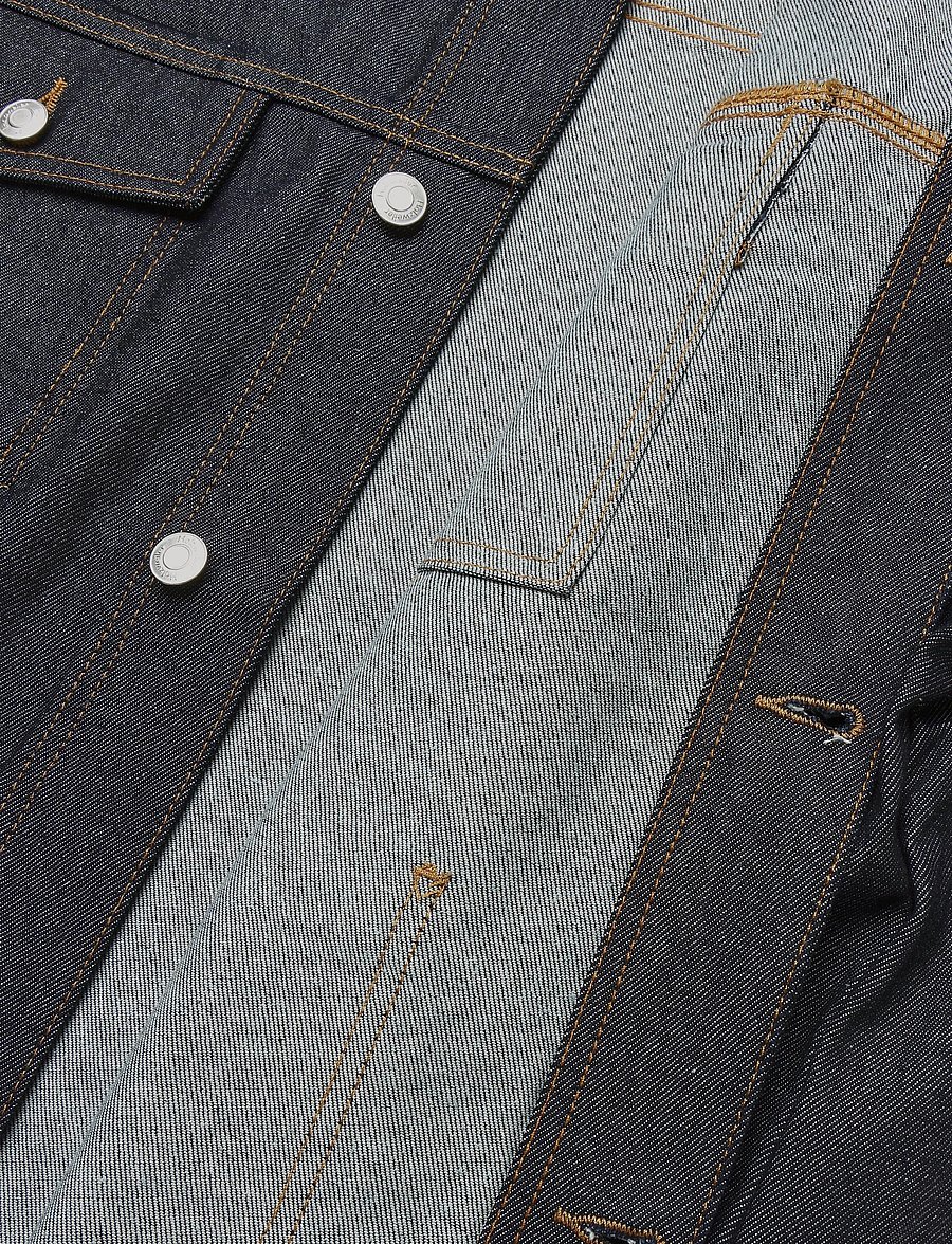 HOLZWEILER - Danni Denim Jacket - unlined denim jackets - dk. blue - 4