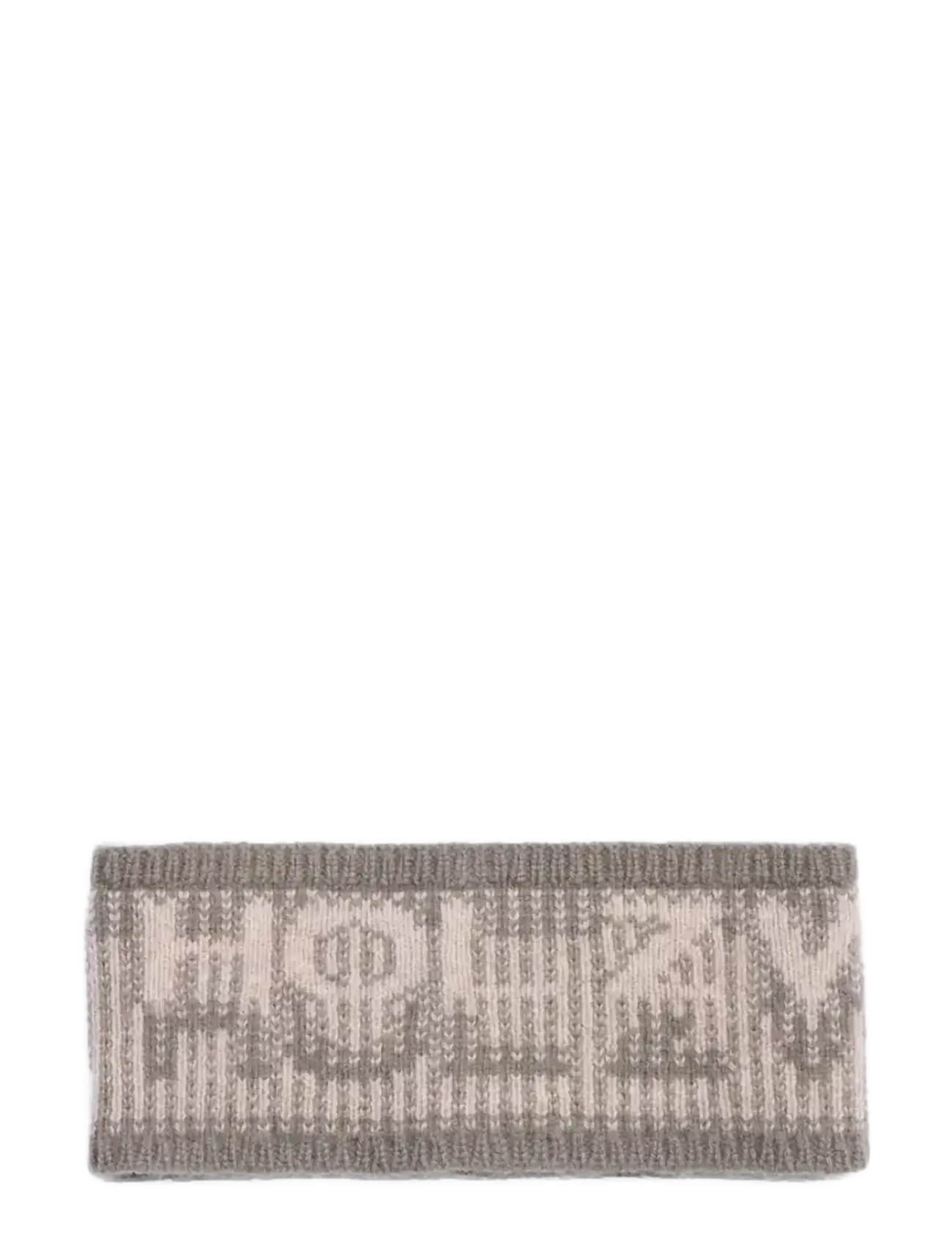 HOLZWEILER Ski Jacquard Headband - HOLZWEILER - KHAKI MIX / beige