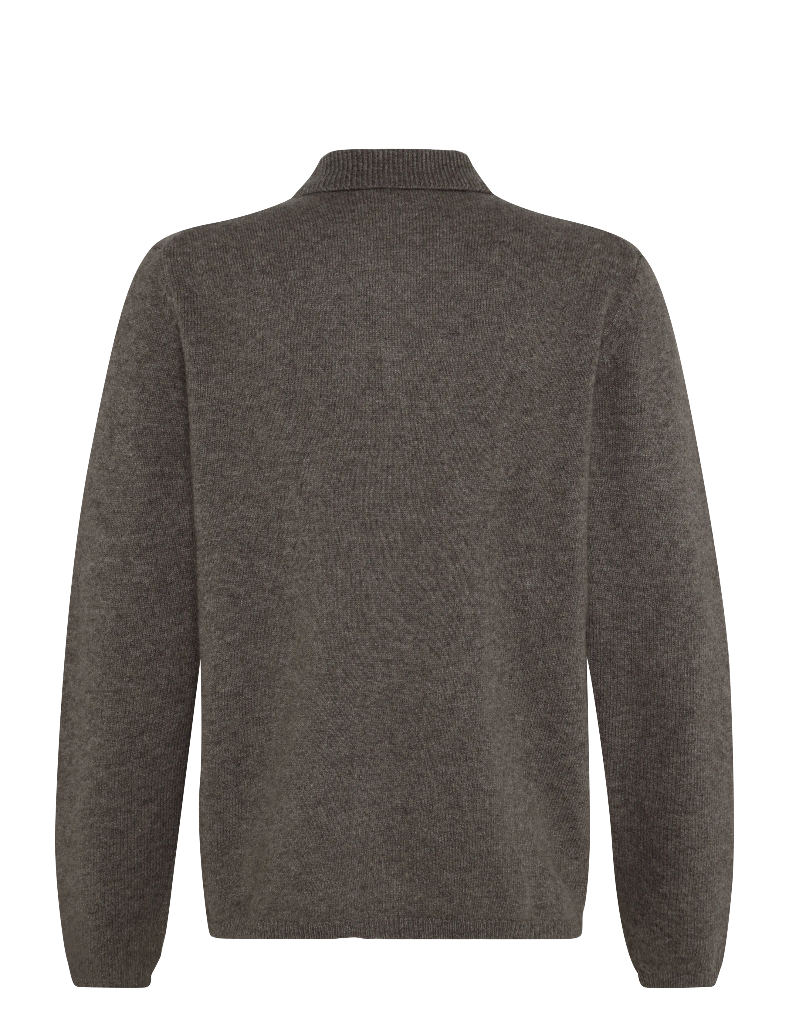 HOLZWEILER - Isak Knitted Shirt - taupe - 1
