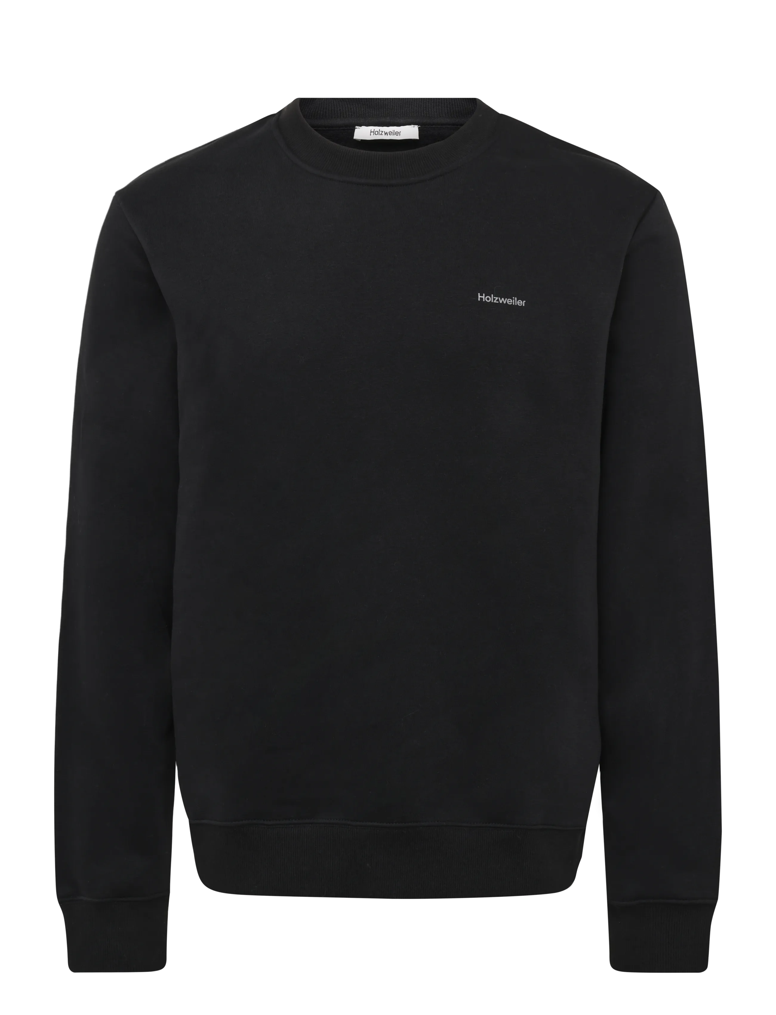 HOLZWEILER Andrew Crewneck Sweater - Sweatshirts - BLACK / black