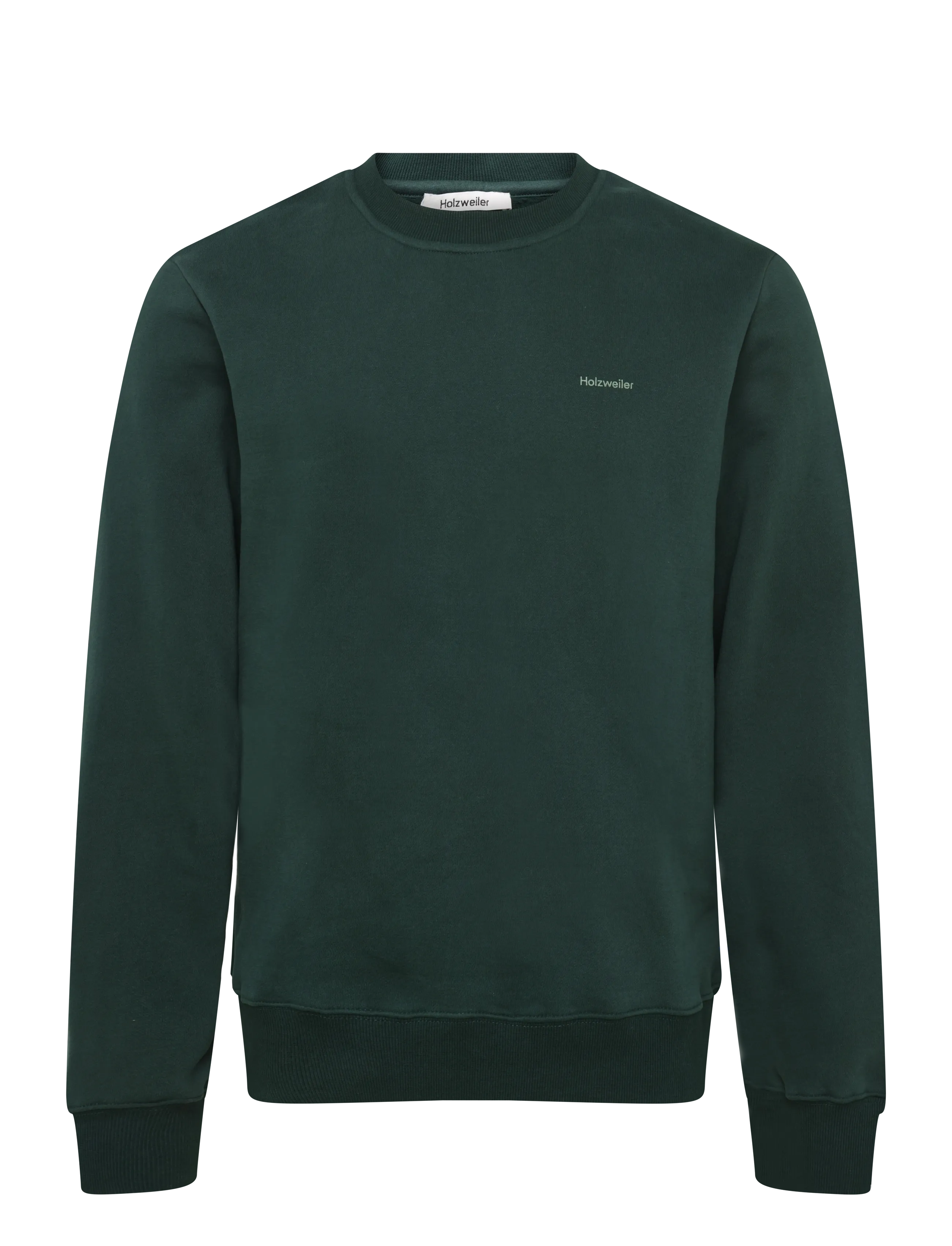 HOLZWEILER Andrew Crewneck Sweater - Sweatshirts - DK GREEN (SCARAB) / green