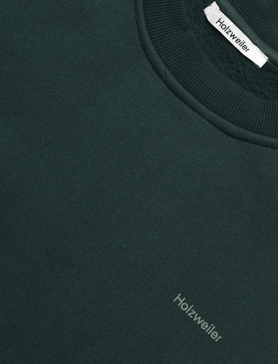 HOLZWEILER - Andrew Crewneck Sweater - shoppa efter tillfälle - dk green (scarab) - 2