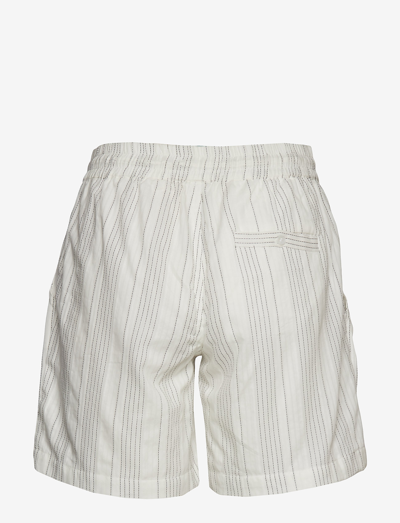 HOLZWEILER - LYNG Print Shorts - white stripe - 1
