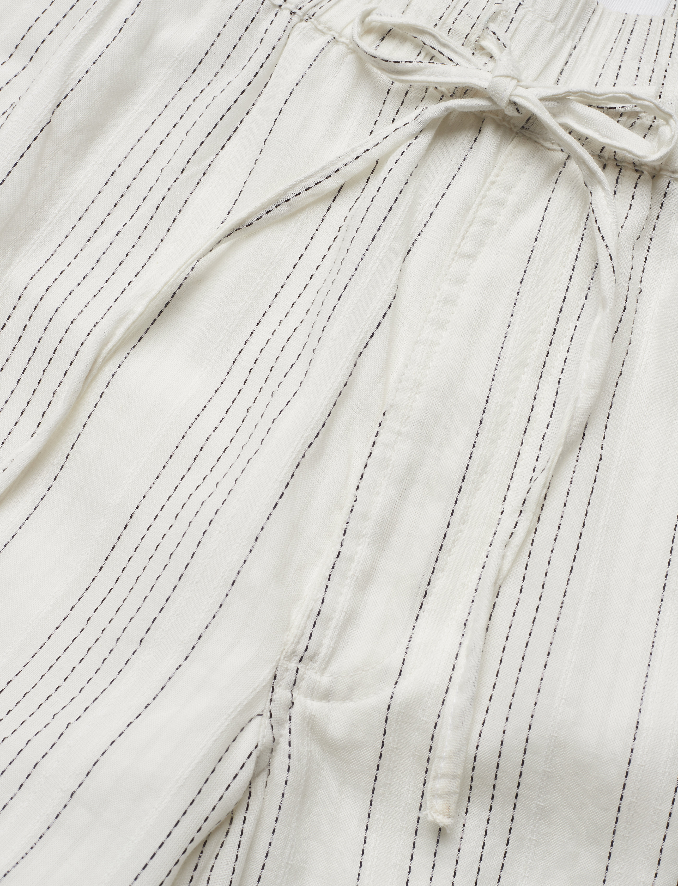 HOLZWEILER - LYNG Print Shorts - white stripe - 3