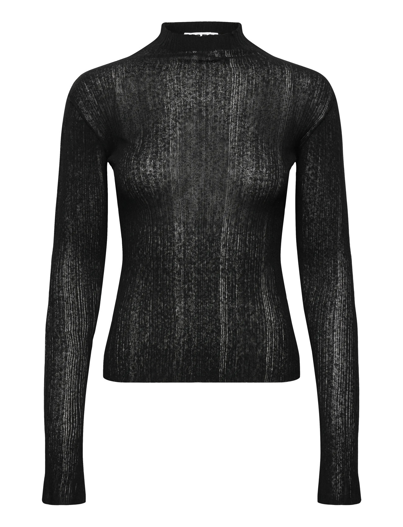 Hope Peek Top Black Airy Linen-42 - Black - 34