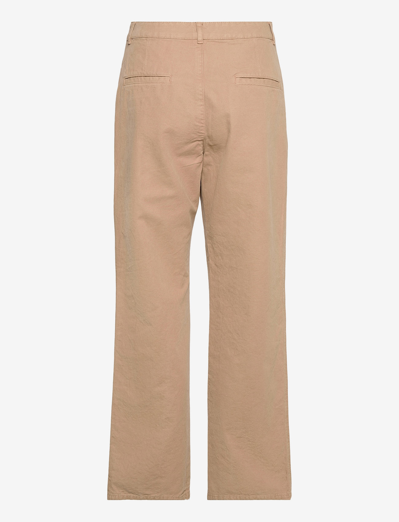 Hope - Cropped Straight Leg Trousers - chinos - beige - 1