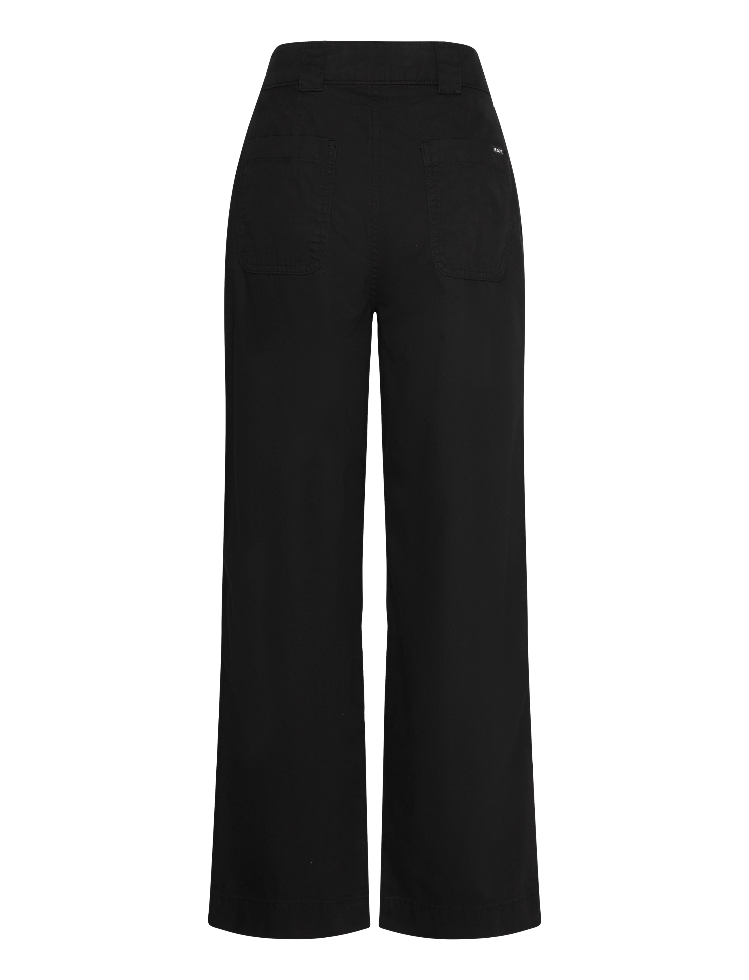 Hope - Vol Trousers Black - hosen mit weitem bein - black - 1