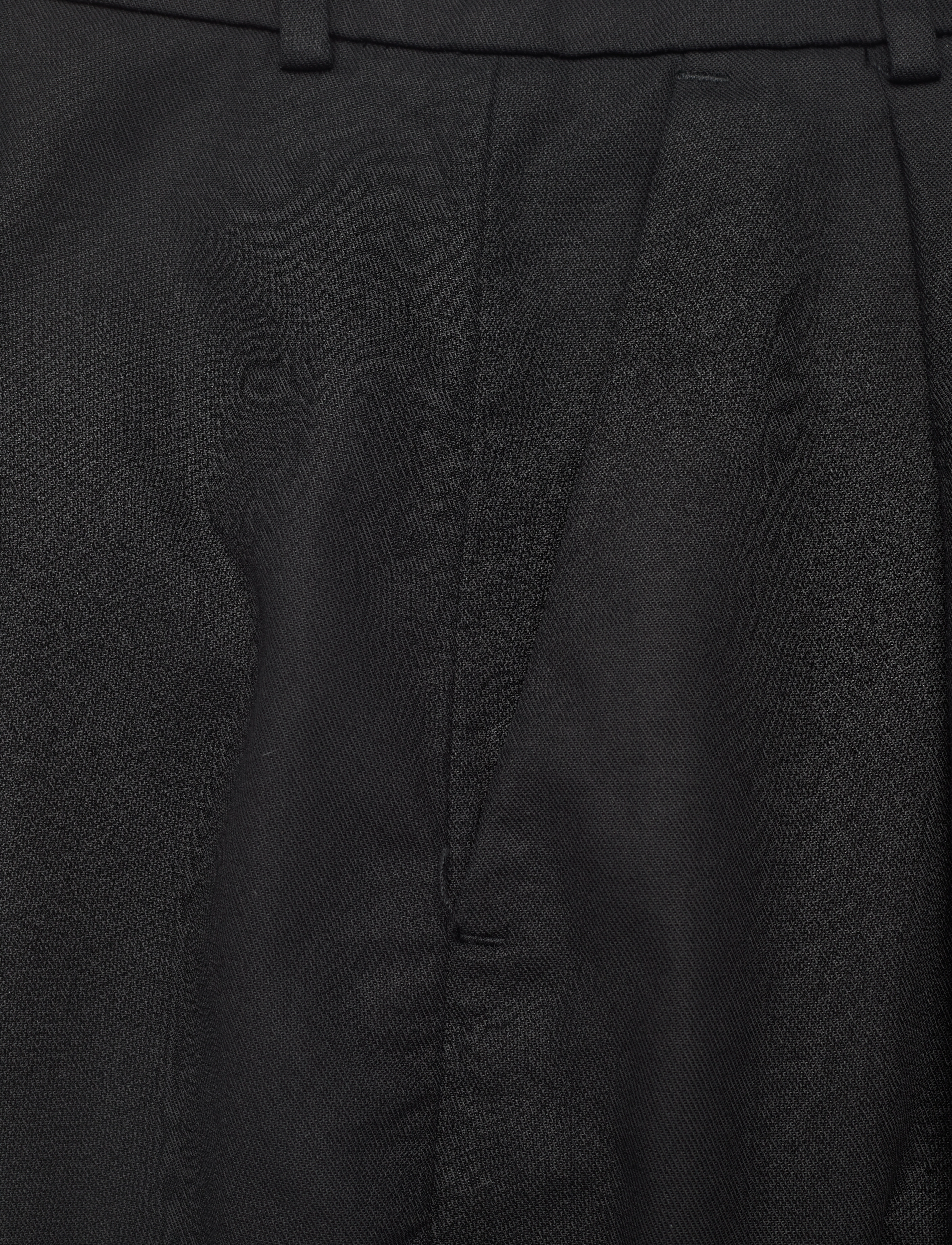 Hope - Cropped High Waist Trousers - habitbukser - black - 2